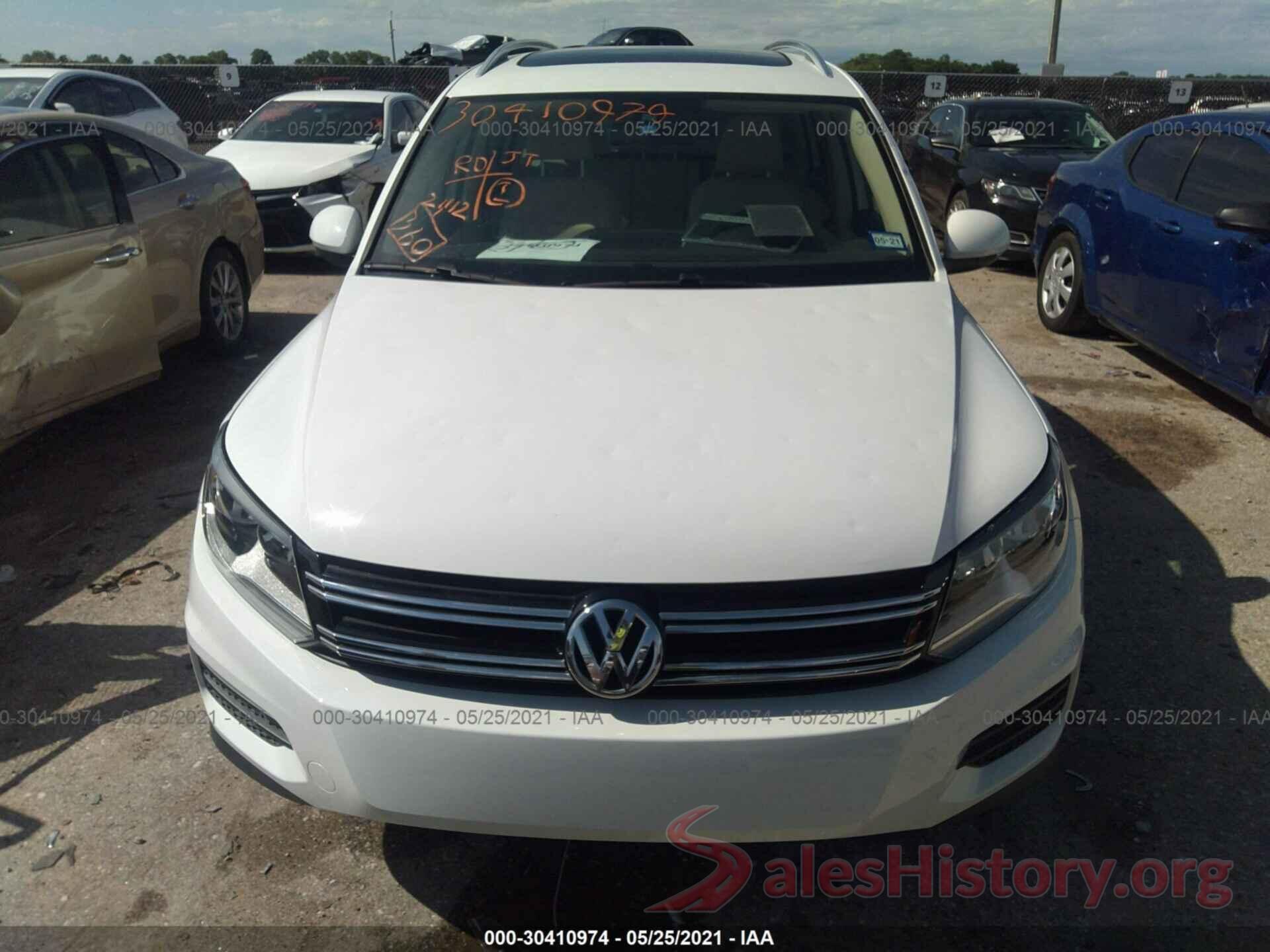 WVGSV7AX6HK034616 2017 VOLKSWAGEN TIGUAN