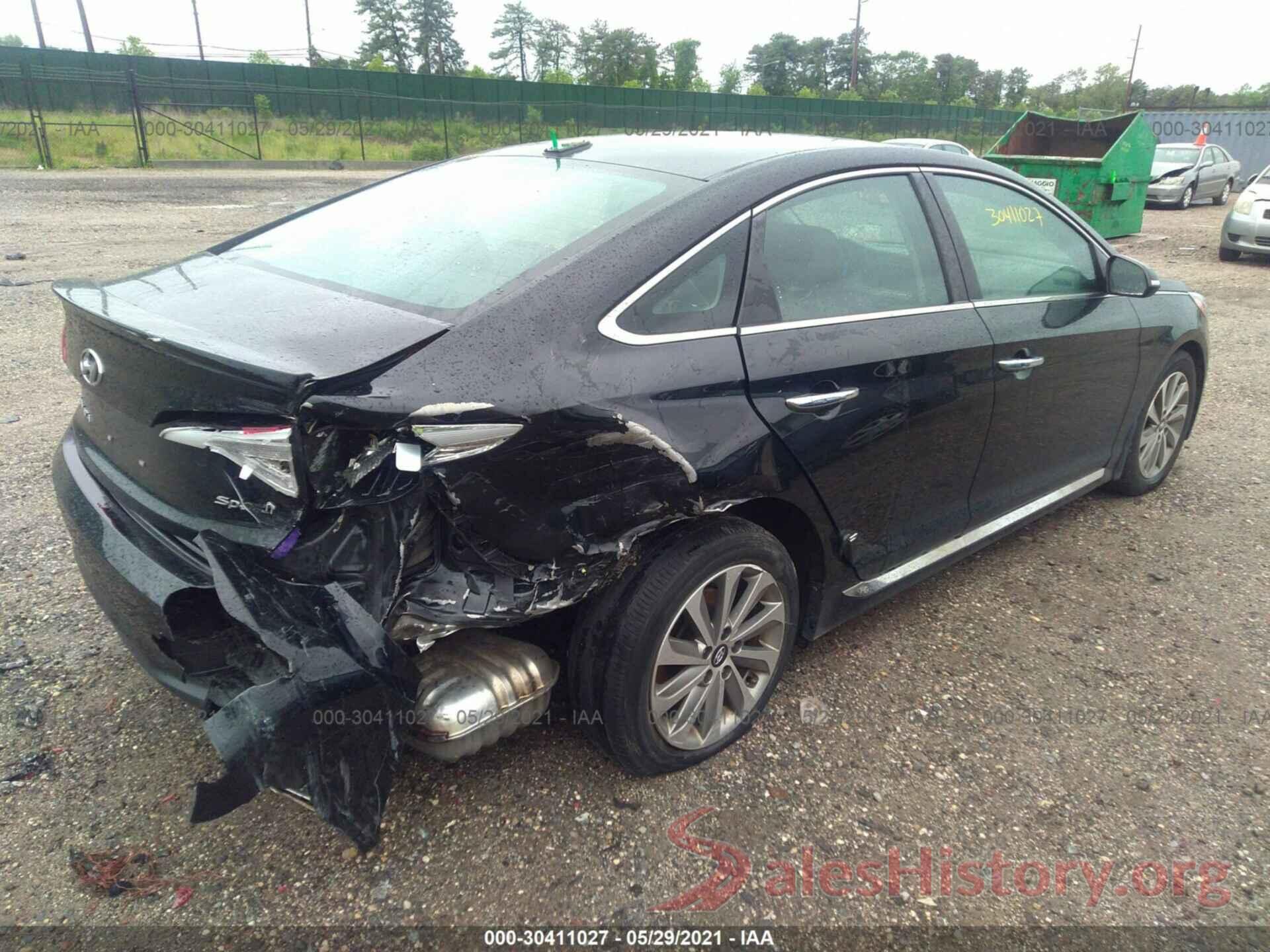 5NPE34AF1HH463383 2017 HYUNDAI SONATA