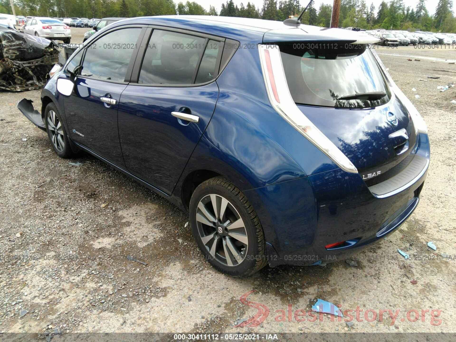 1N4BZ0CP6GC307176 2016 NISSAN LEAF