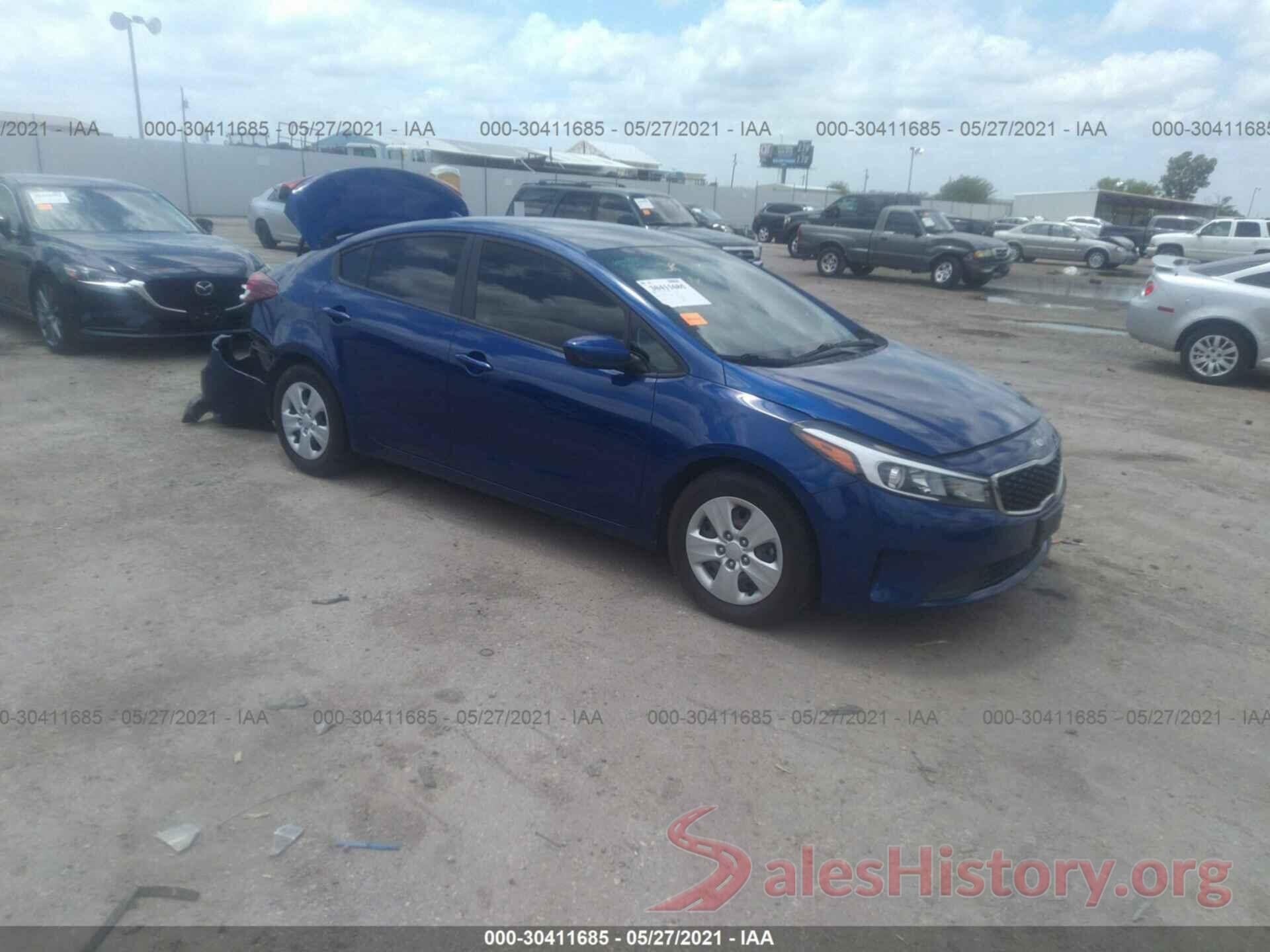 3KPFK4A76HE109167 2017 KIA FORTE