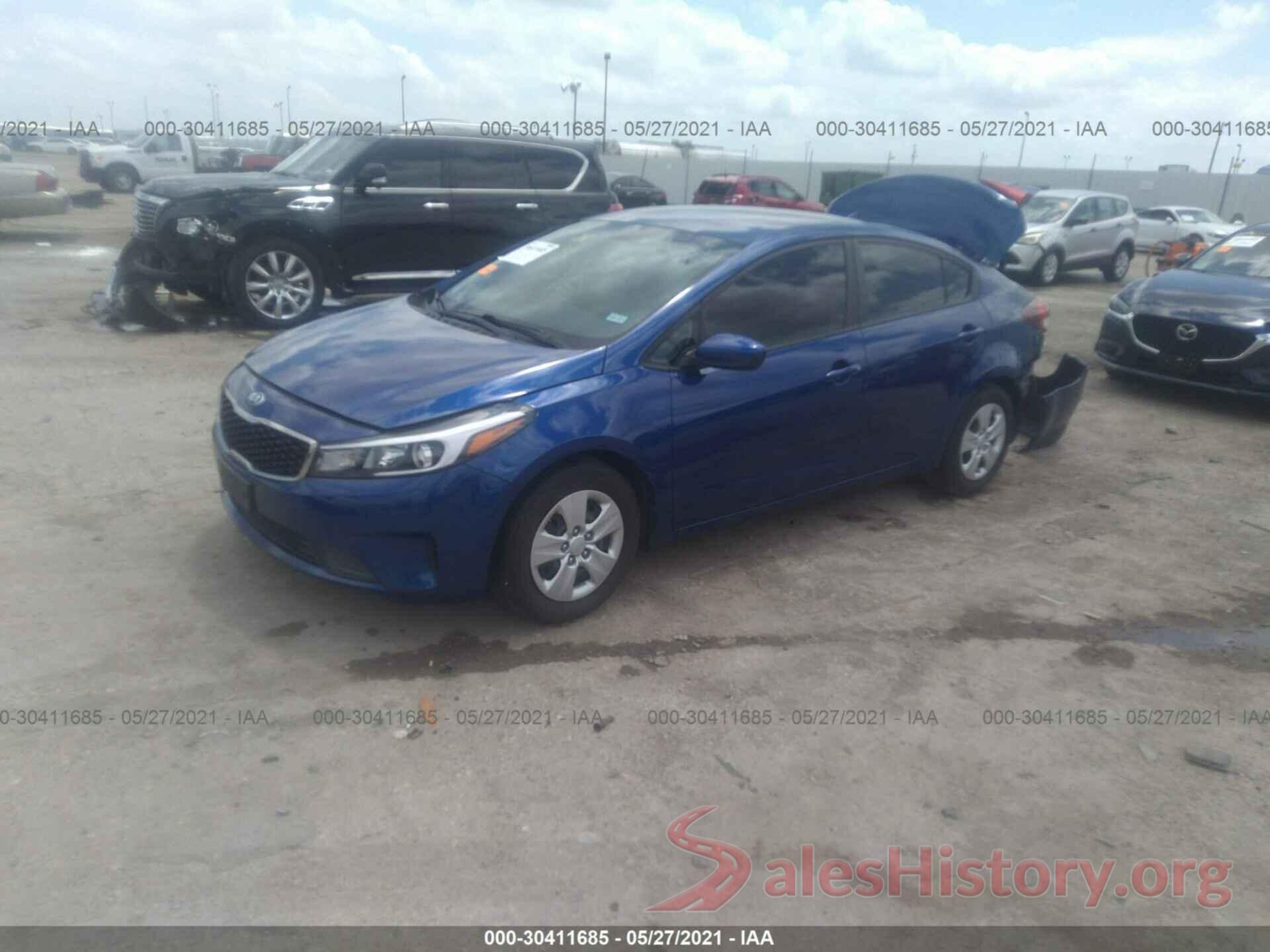 3KPFK4A76HE109167 2017 KIA FORTE