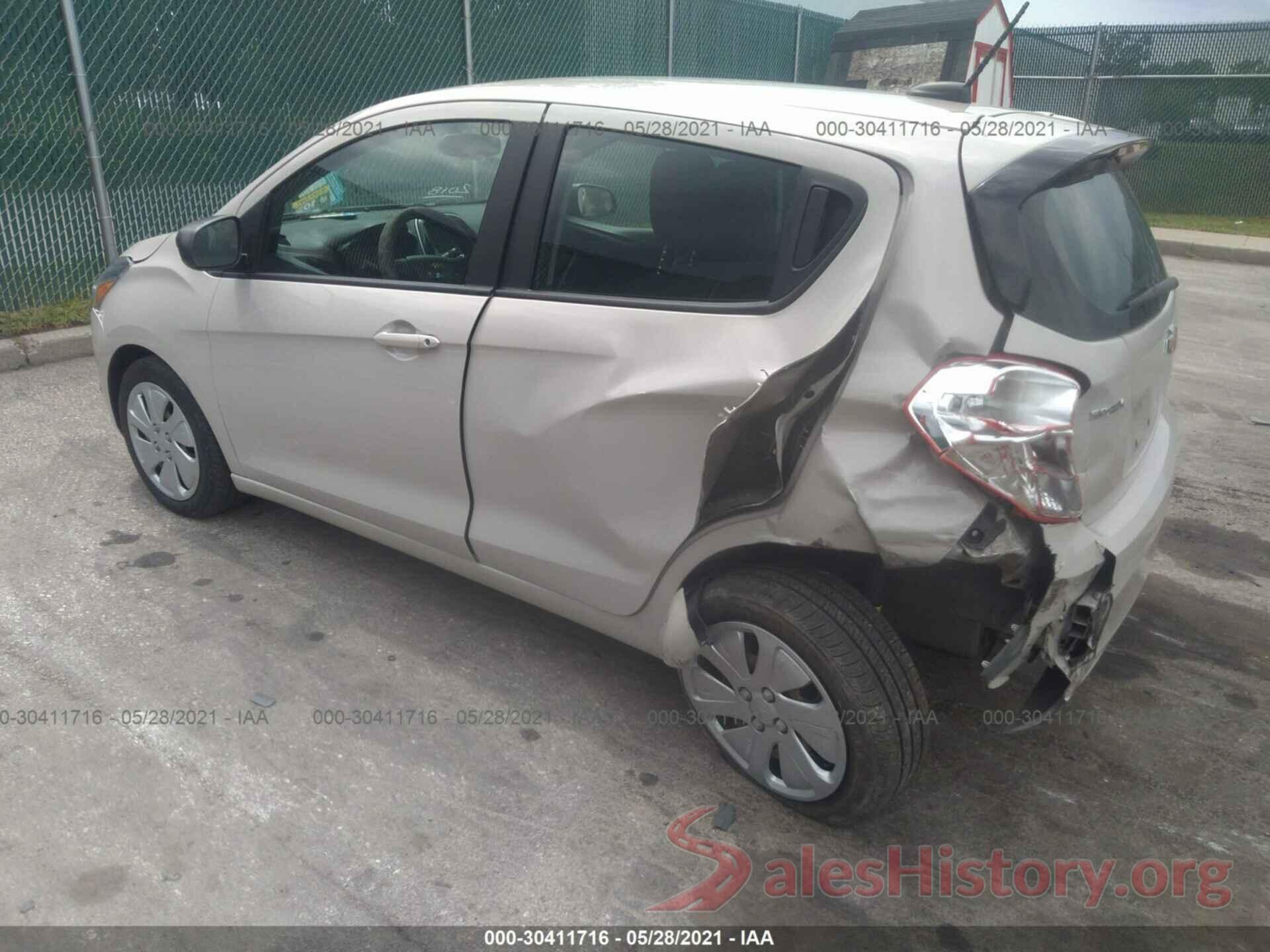 KL8CB6SA5JC482599 2018 CHEVROLET SPARK