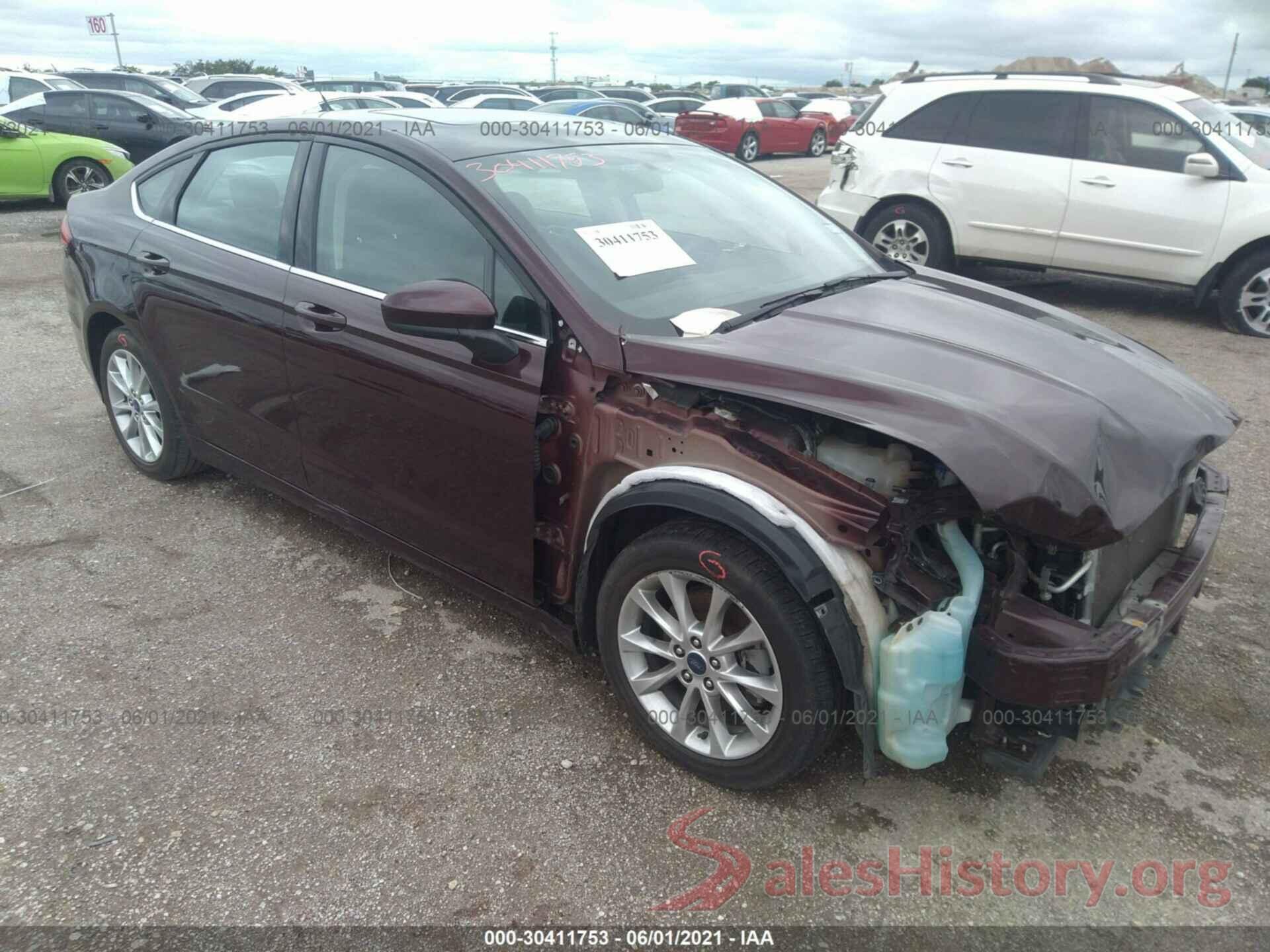 3FA6P0HDXHR241675 2017 FORD FUSION