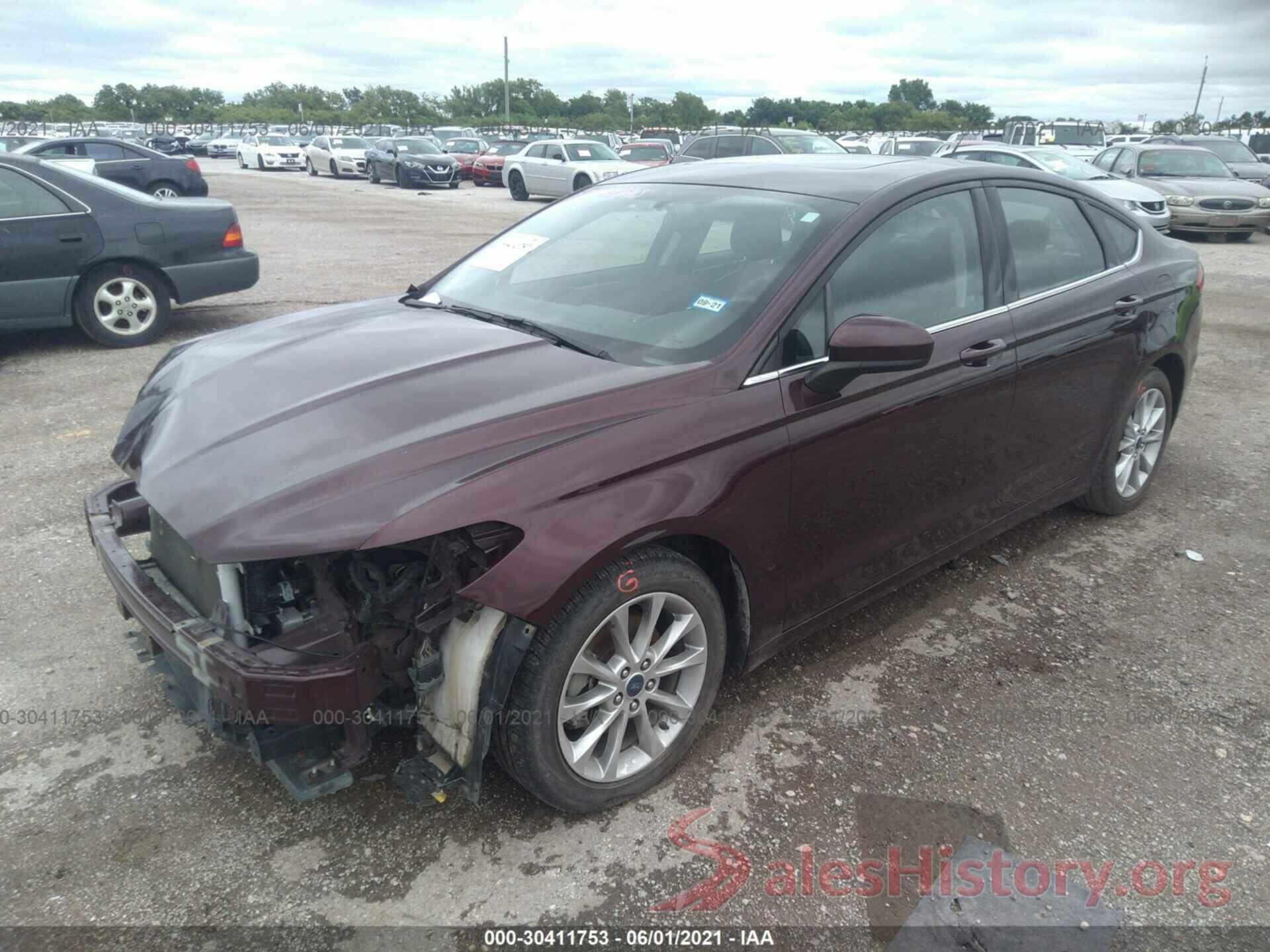 3FA6P0HDXHR241675 2017 FORD FUSION