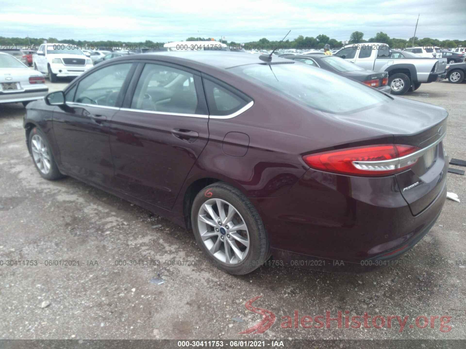 3FA6P0HDXHR241675 2017 FORD FUSION