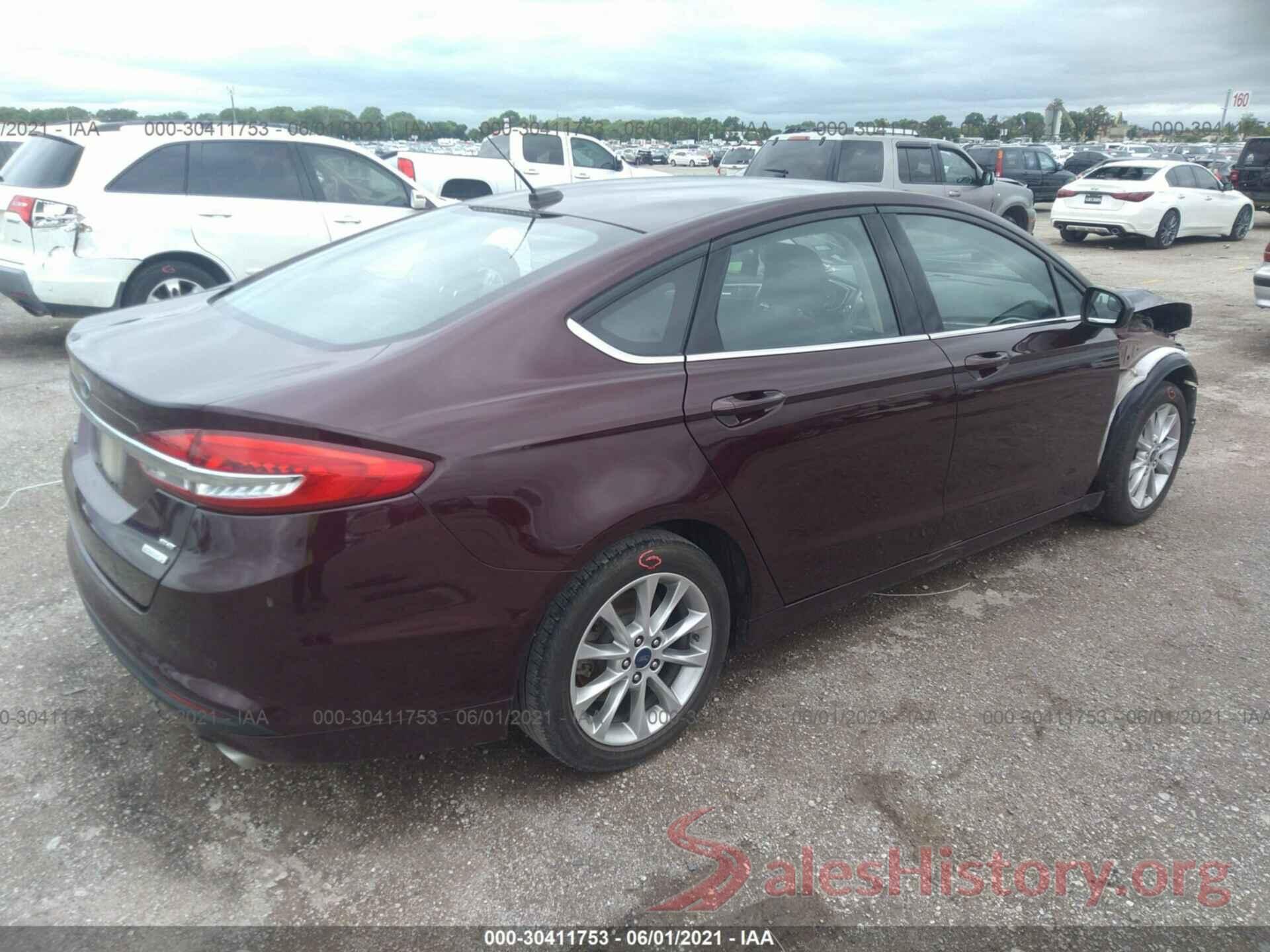 3FA6P0HDXHR241675 2017 FORD FUSION