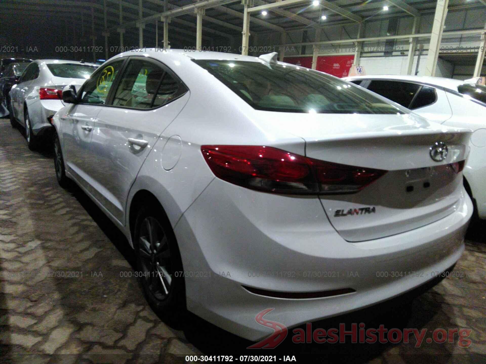 000D84LF0JH341209 2018 HYUNDAI ELANTRA