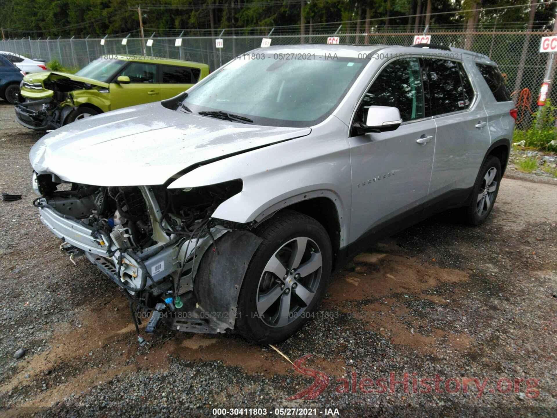 1GNEVHKW8JJ183075 2018 CHEVROLET TRAVERSE