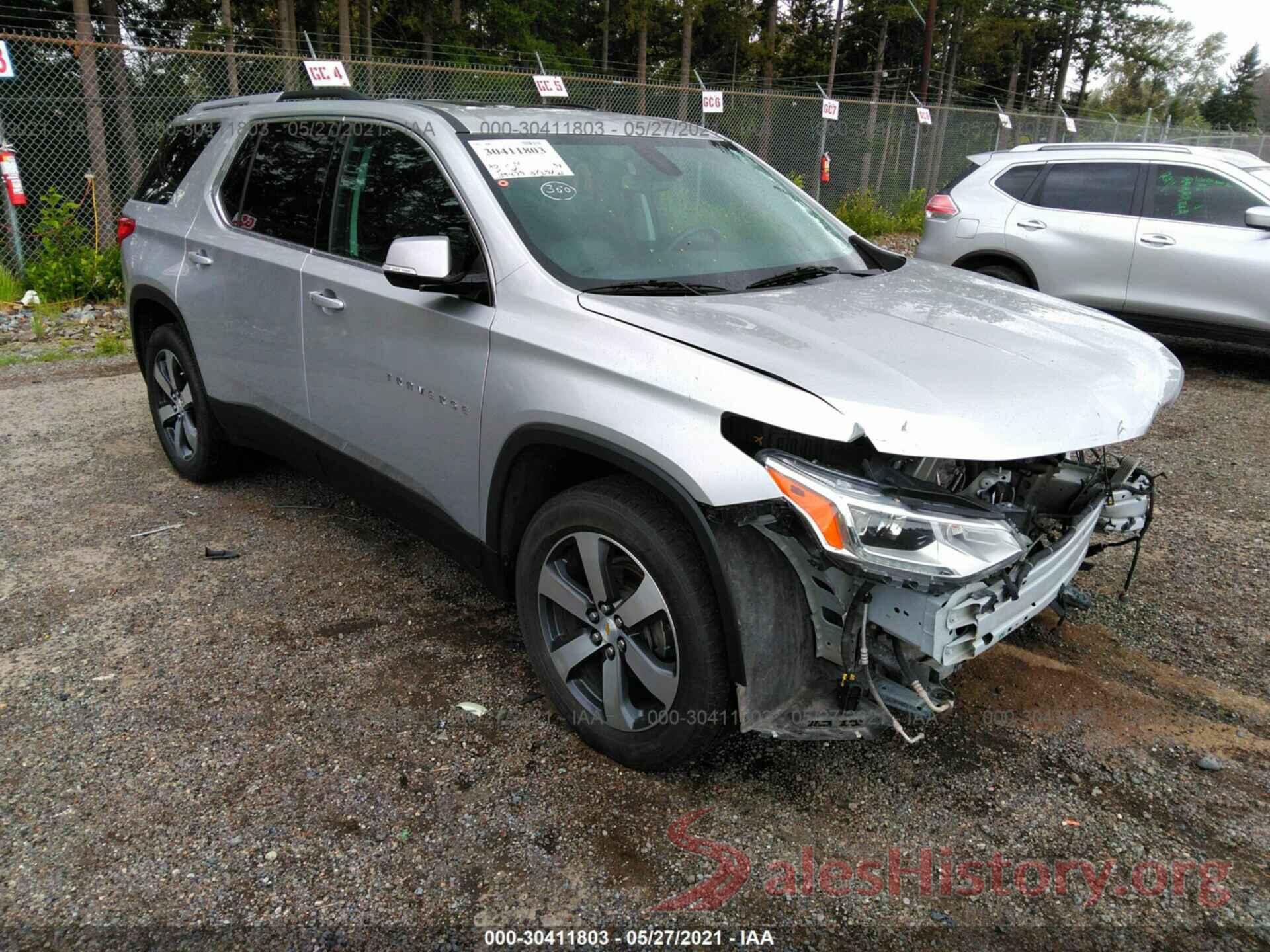 1GNEVHKW8JJ183075 2018 CHEVROLET TRAVERSE