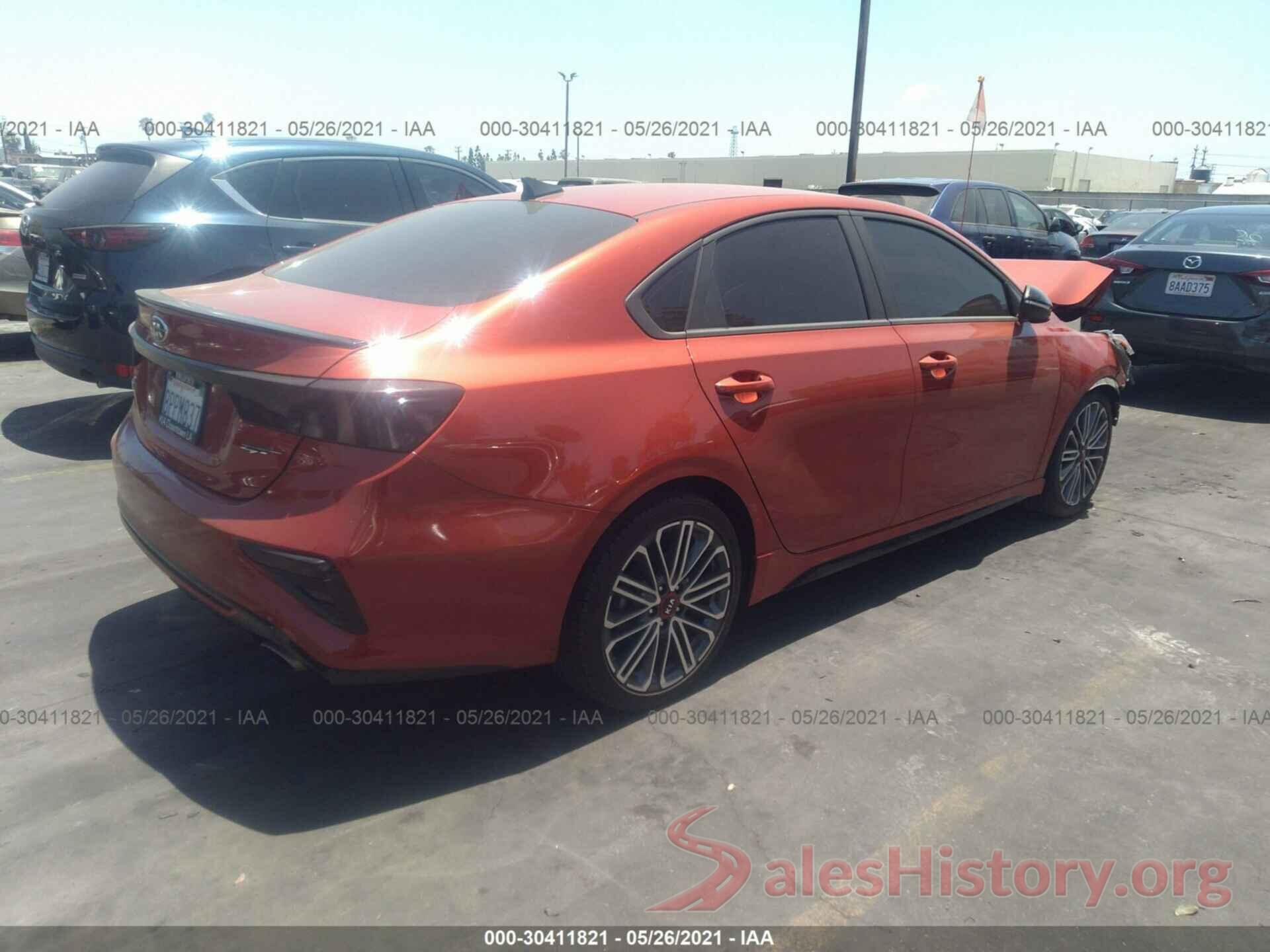 3KPF44AC4LE224267 2020 KIA FORTE