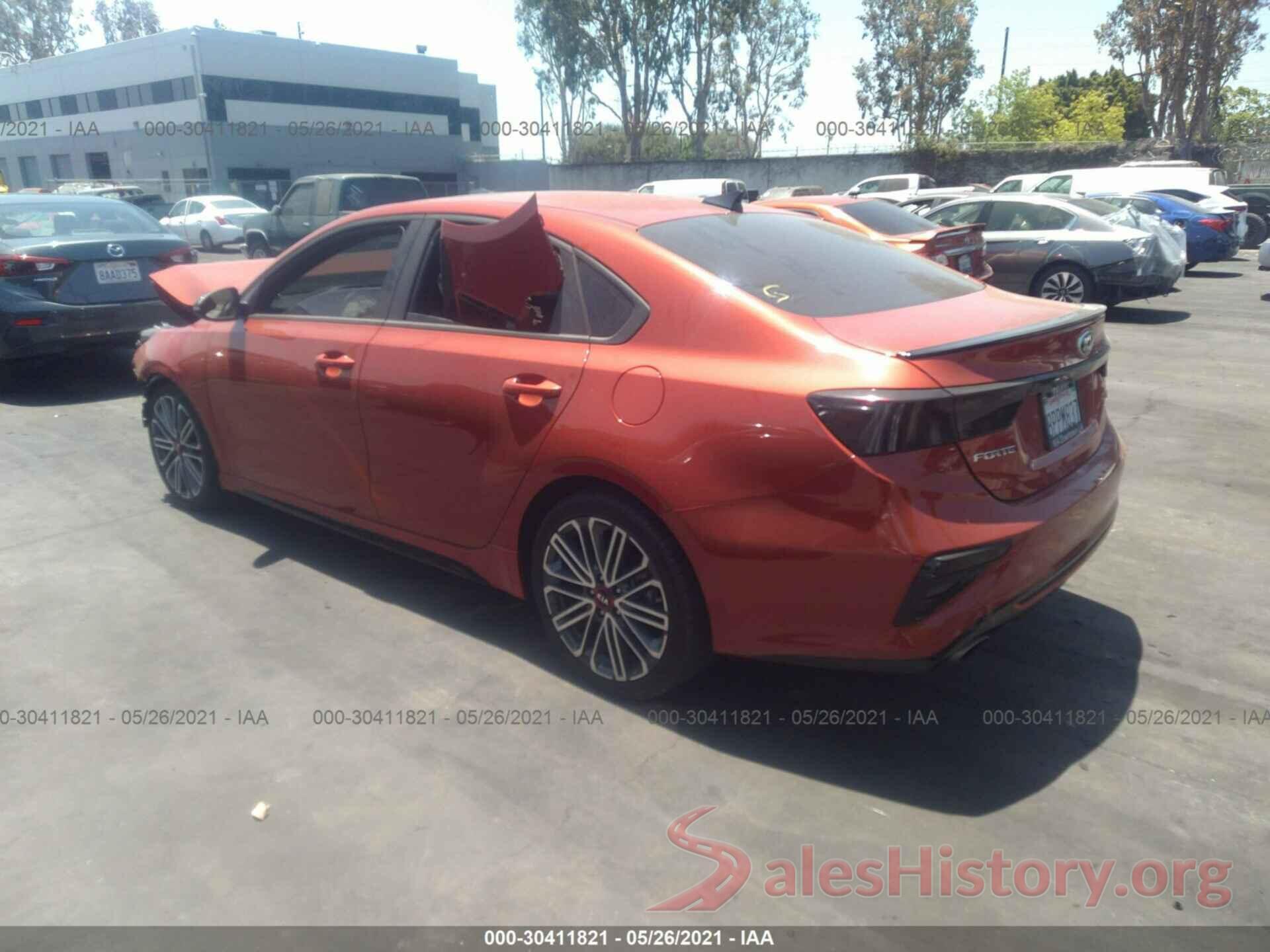 3KPF44AC4LE224267 2020 KIA FORTE