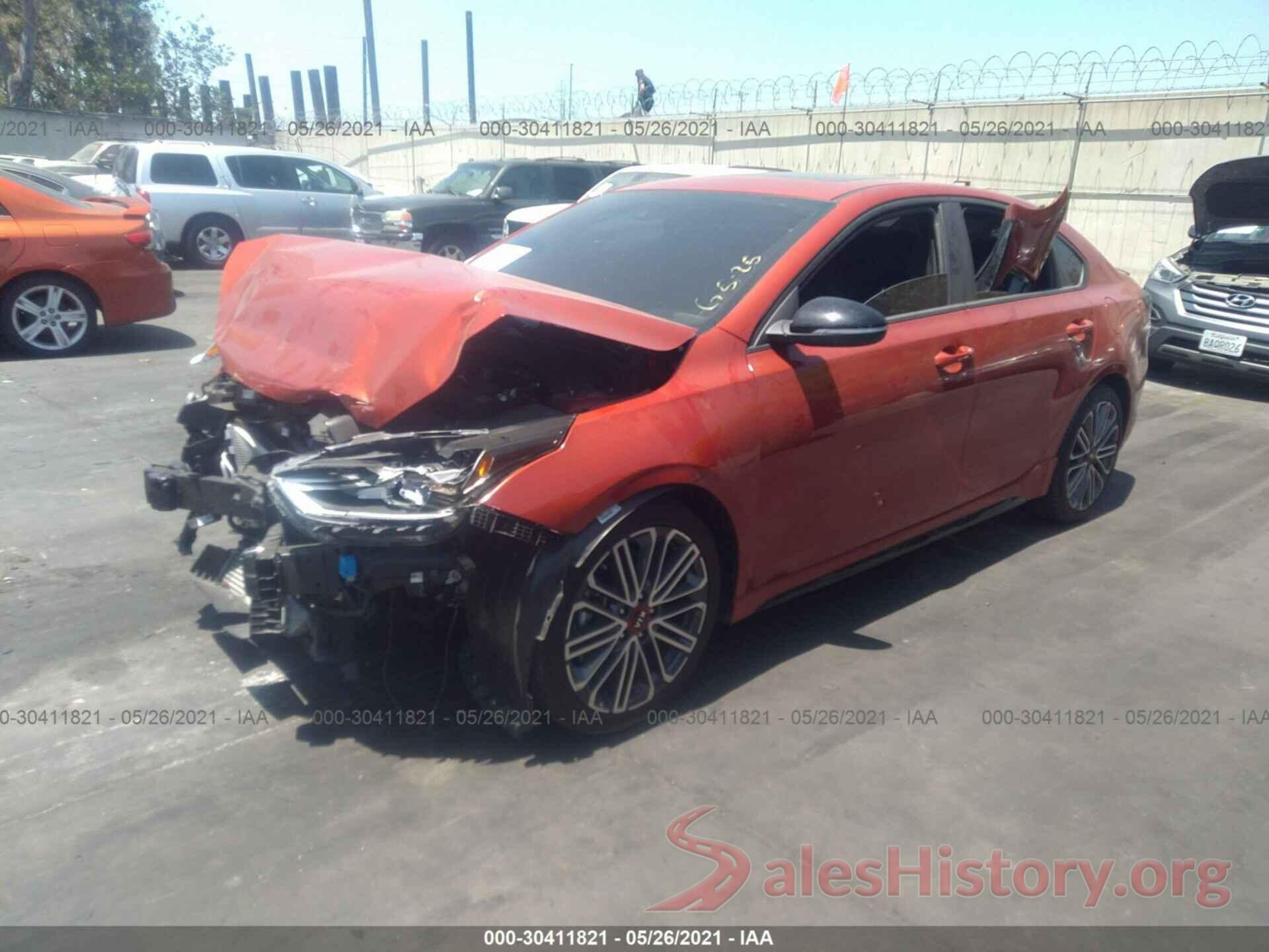 3KPF44AC4LE224267 2020 KIA FORTE