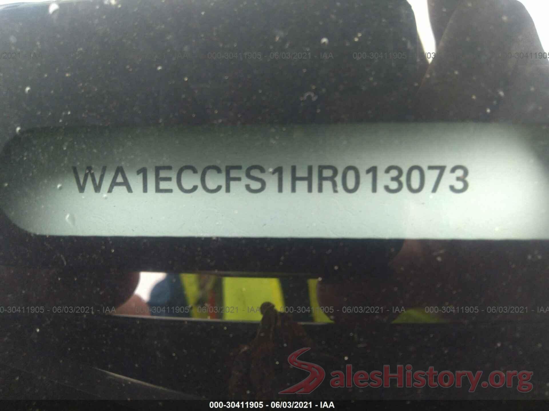 WA1ECCFS1HR013073 2017 AUDI Q3