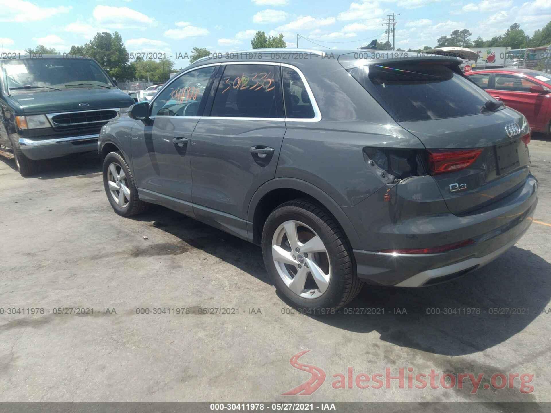 WA1AECF33L1036458 2020 AUDI Q3