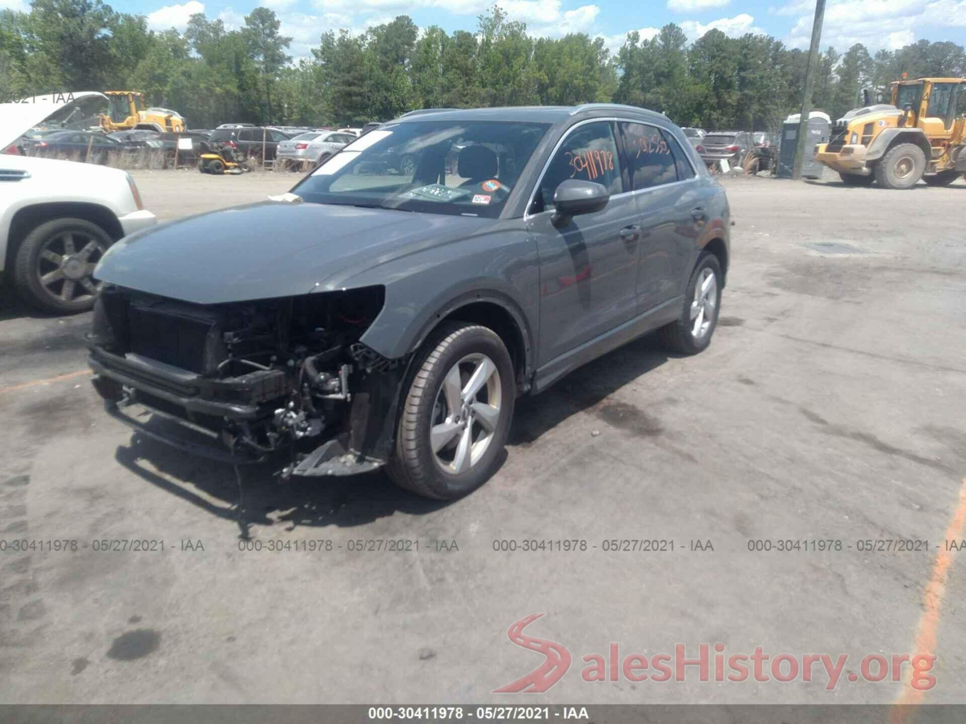 WA1AECF33L1036458 2020 AUDI Q3