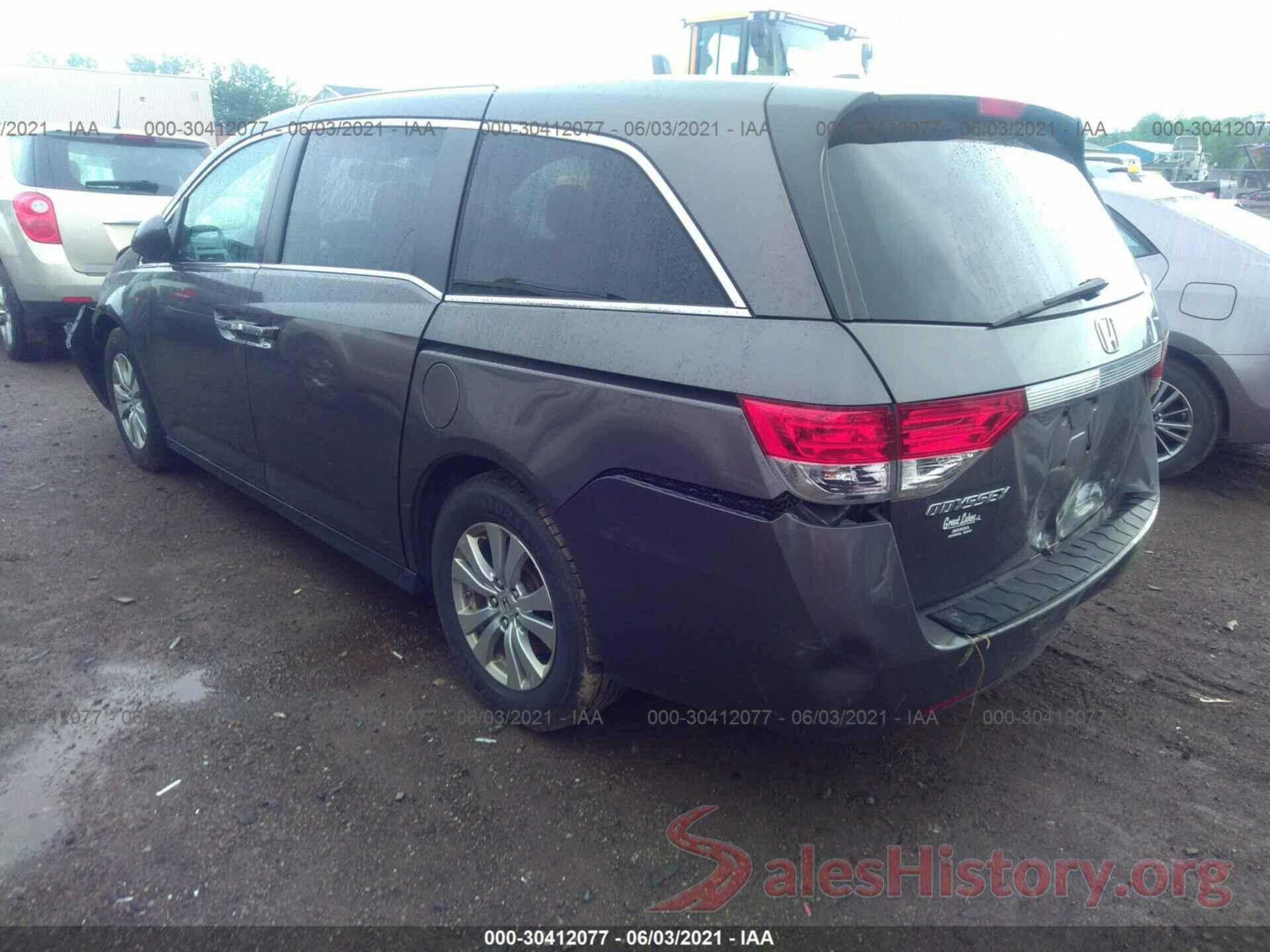 5FNRL5H63GB145548 2016 HONDA ODYSSEY