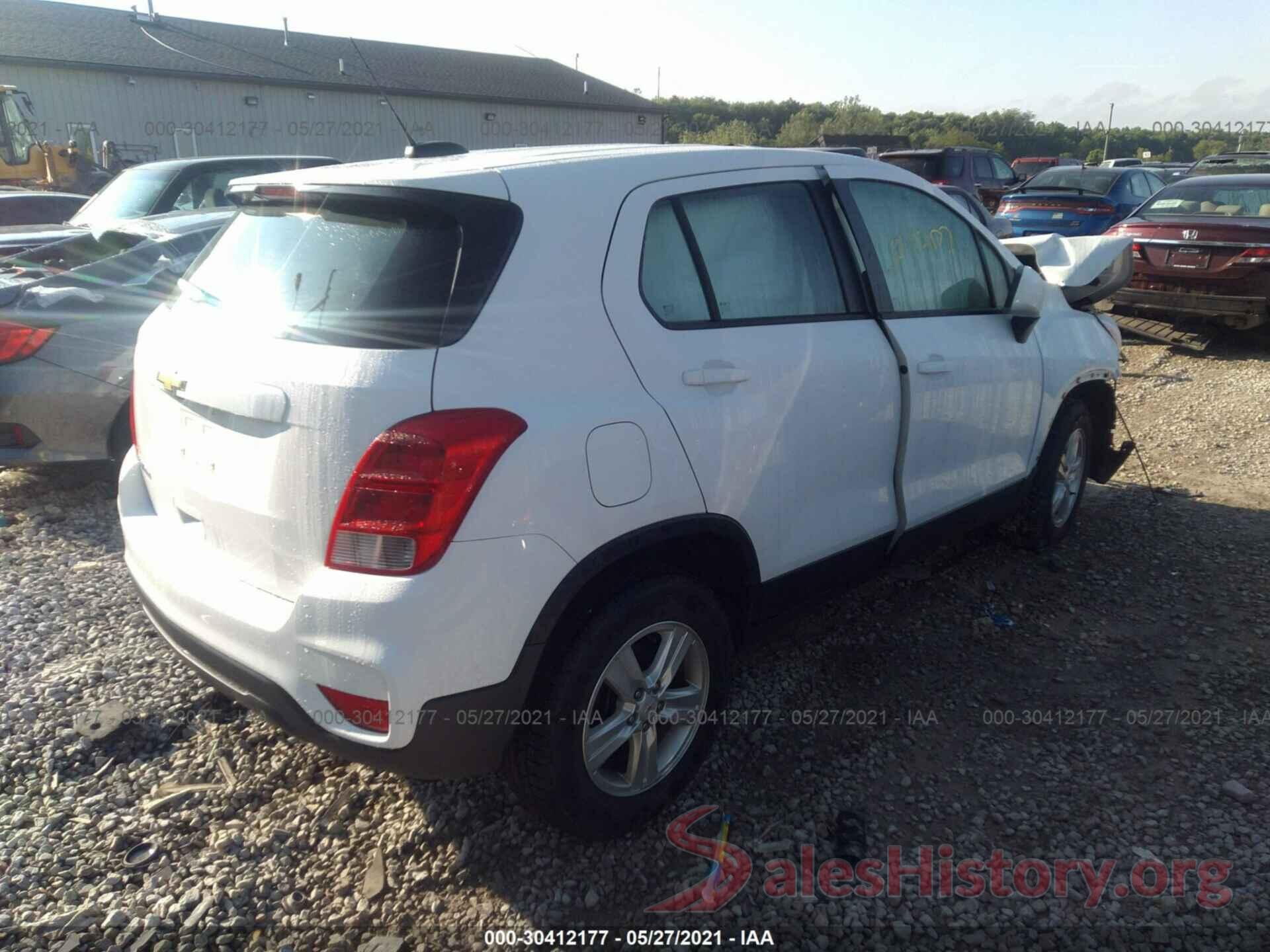 KL7CJNSB2HB208836 2017 CHEVROLET TRAX