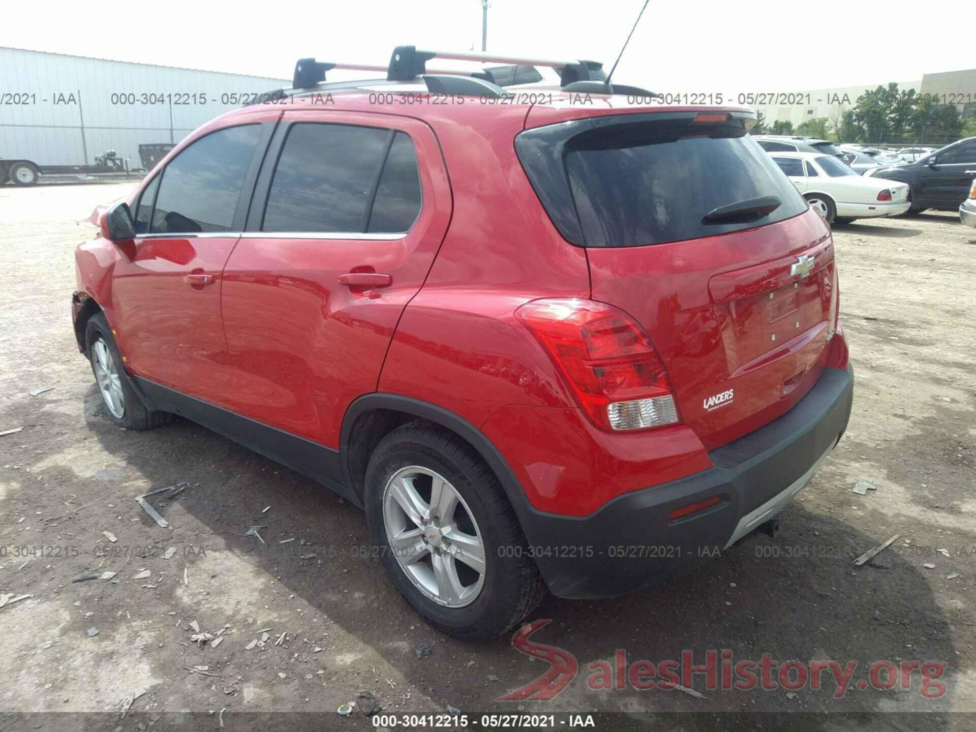 KL7CJLSB1GB615937 2016 CHEVROLET TRAX