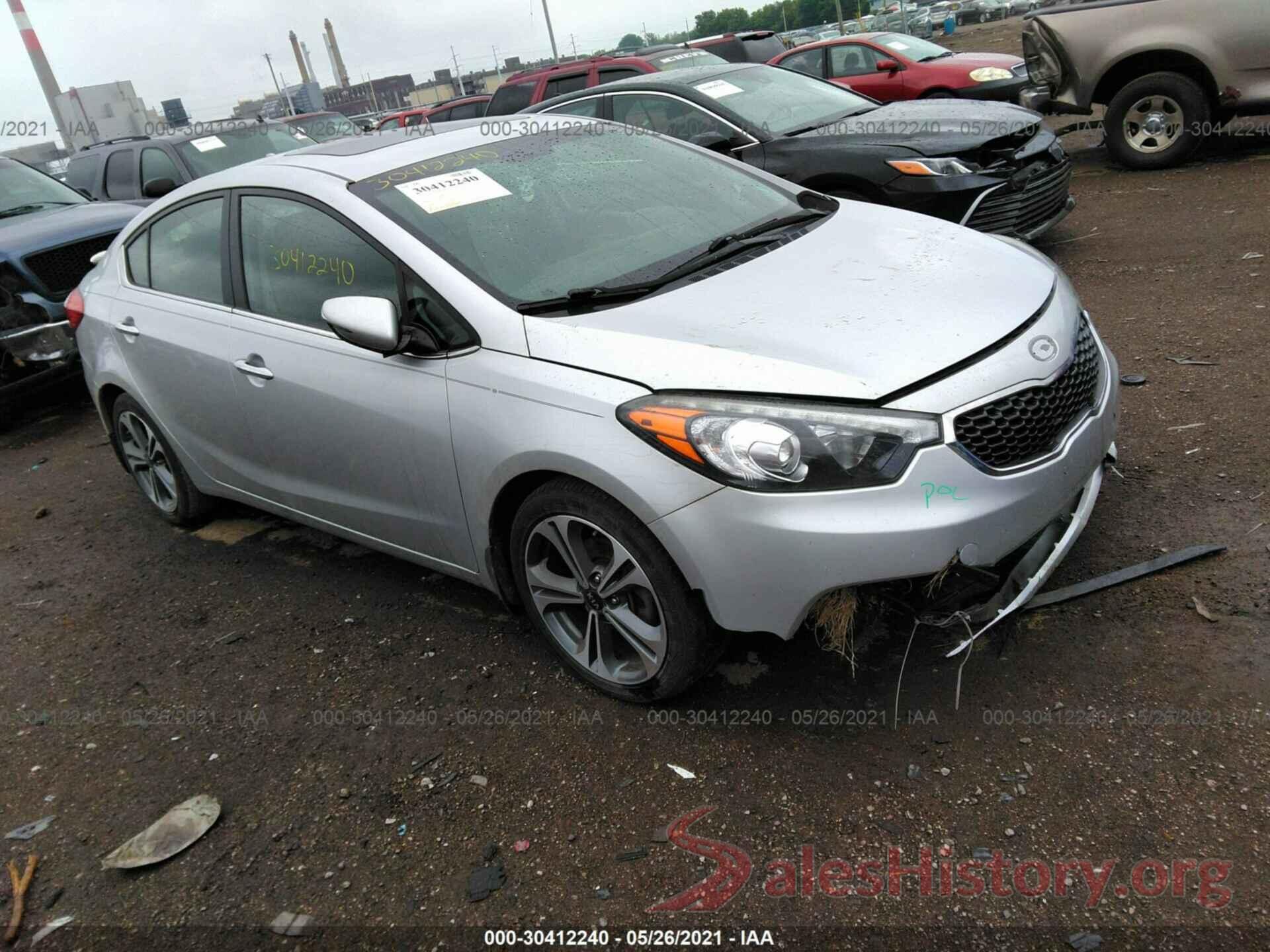 KNAFZ4A87G5550897 2016 KIA FORTE