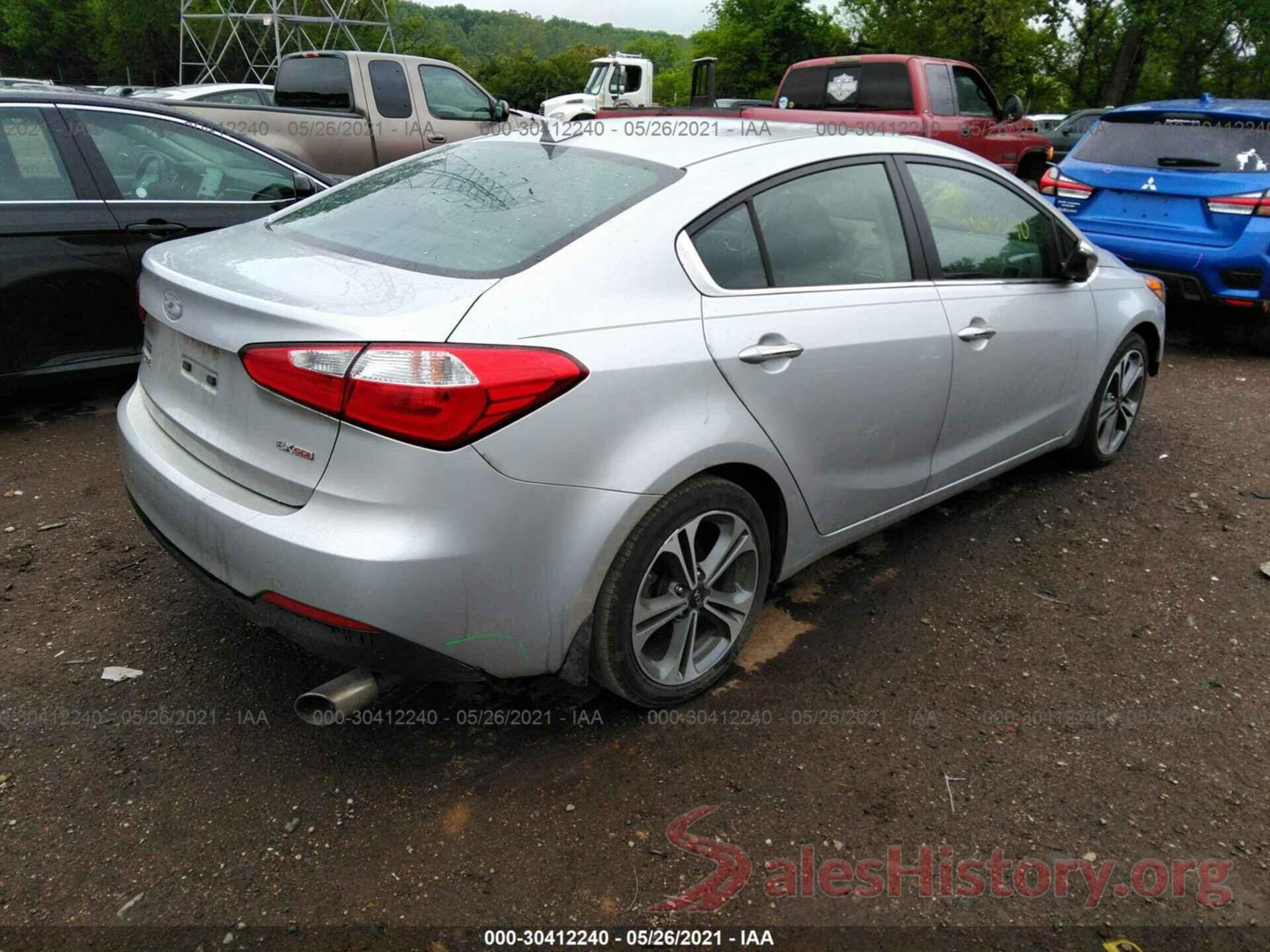 KNAFZ4A87G5550897 2016 KIA FORTE