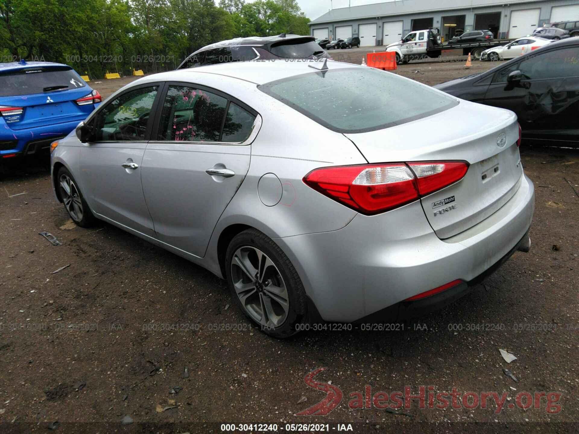 KNAFZ4A87G5550897 2016 KIA FORTE