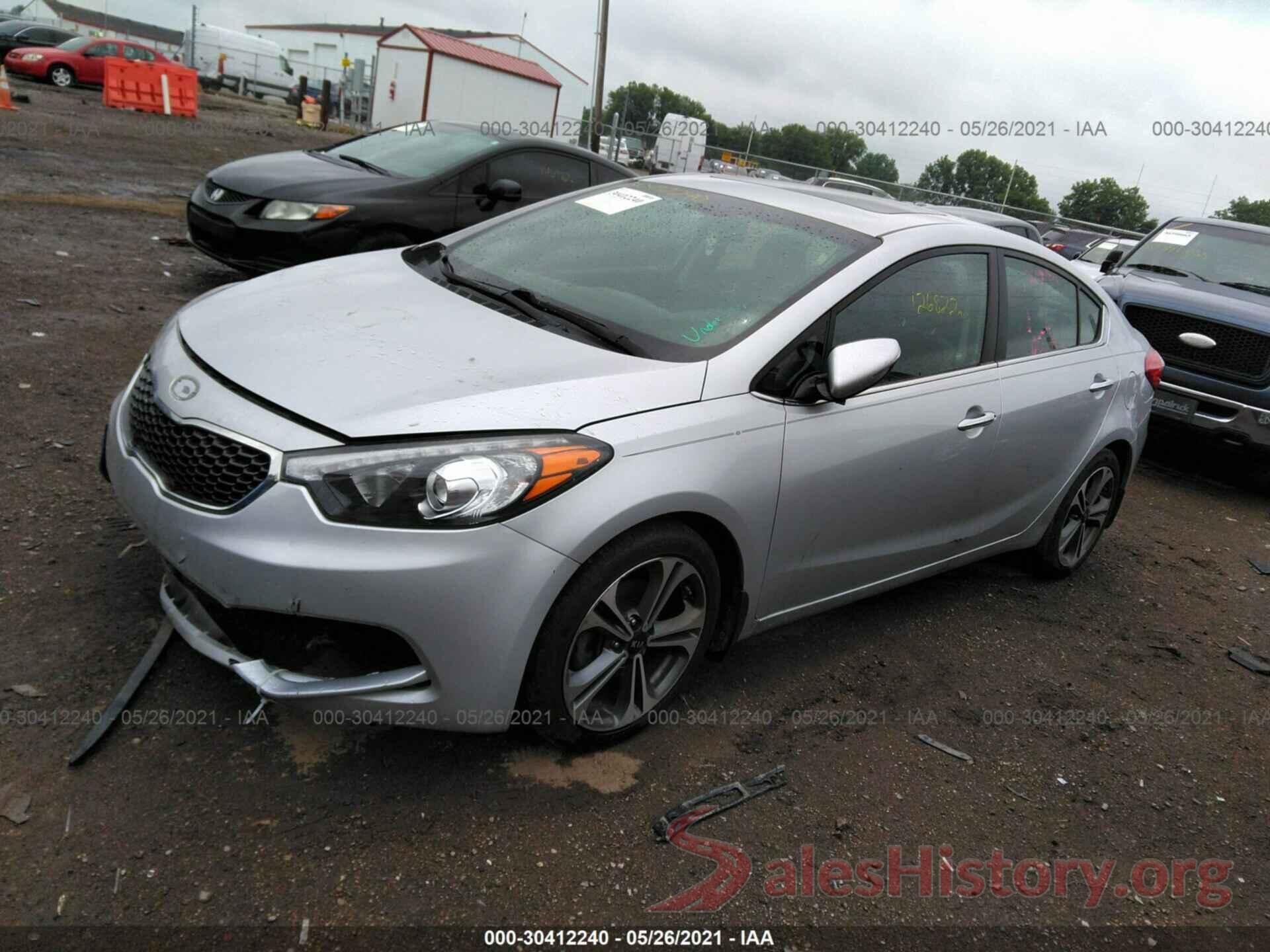 KNAFZ4A87G5550897 2016 KIA FORTE