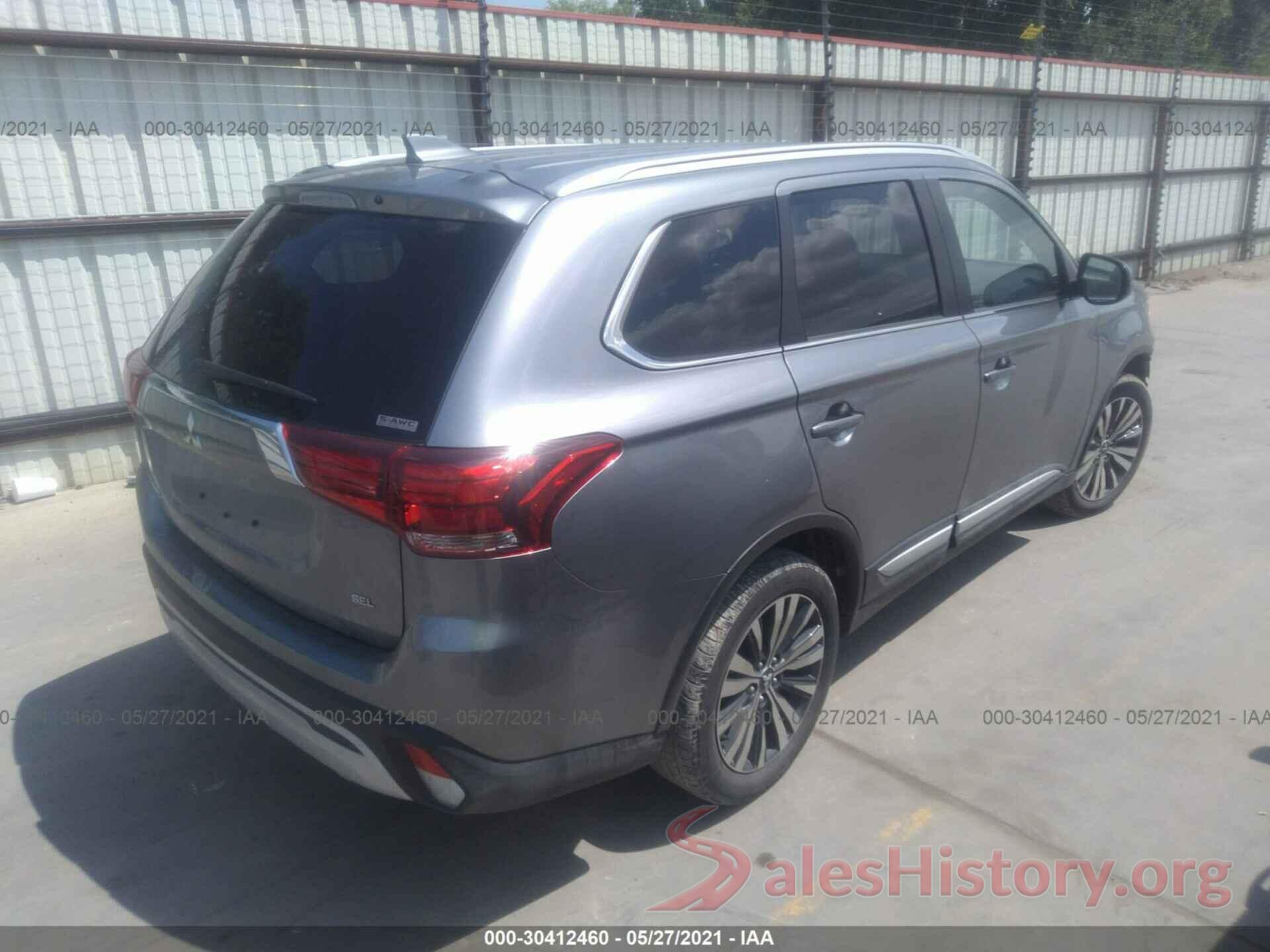 JA4AZ3A31LZ038075 2020 MITSUBISHI OUTLANDER