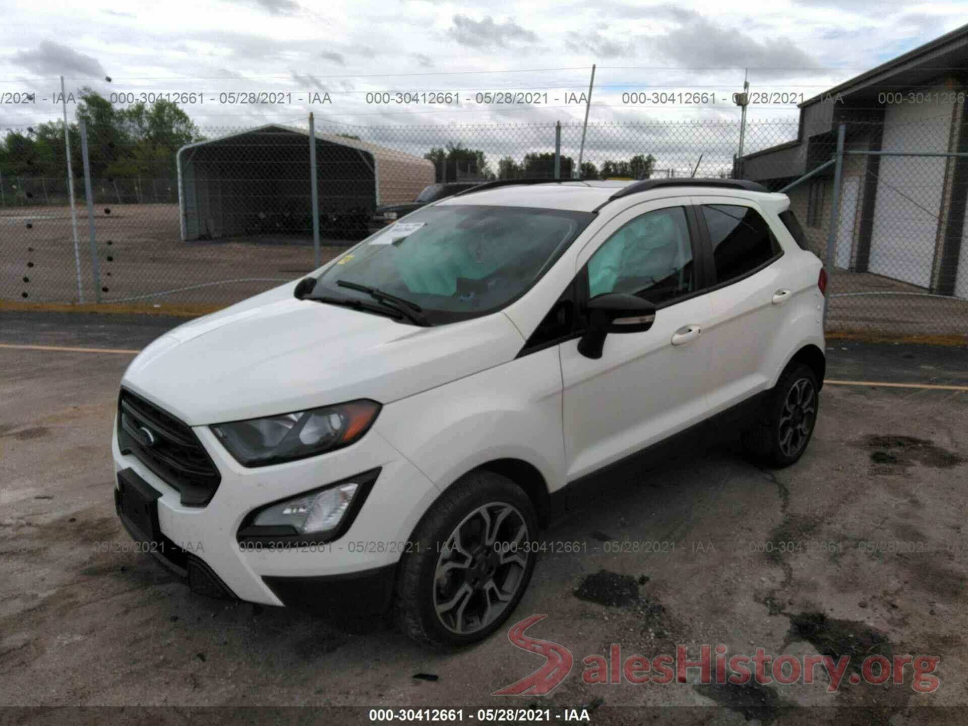 MAJ6S3JL7KC289495 2019 FORD ECOSPORT