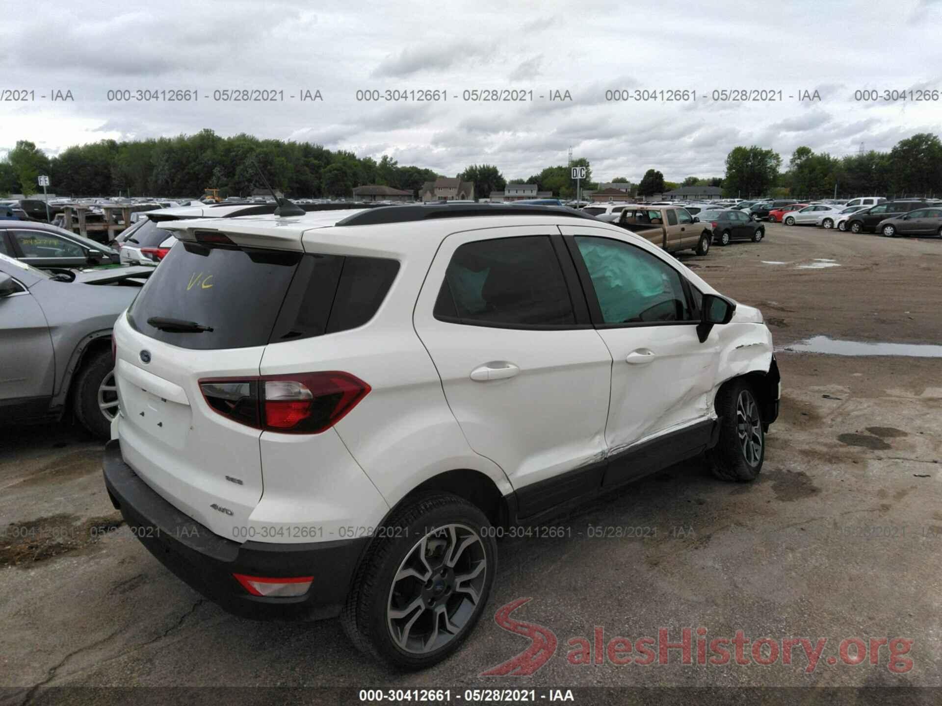 MAJ6S3JL7KC289495 2019 FORD ECOSPORT