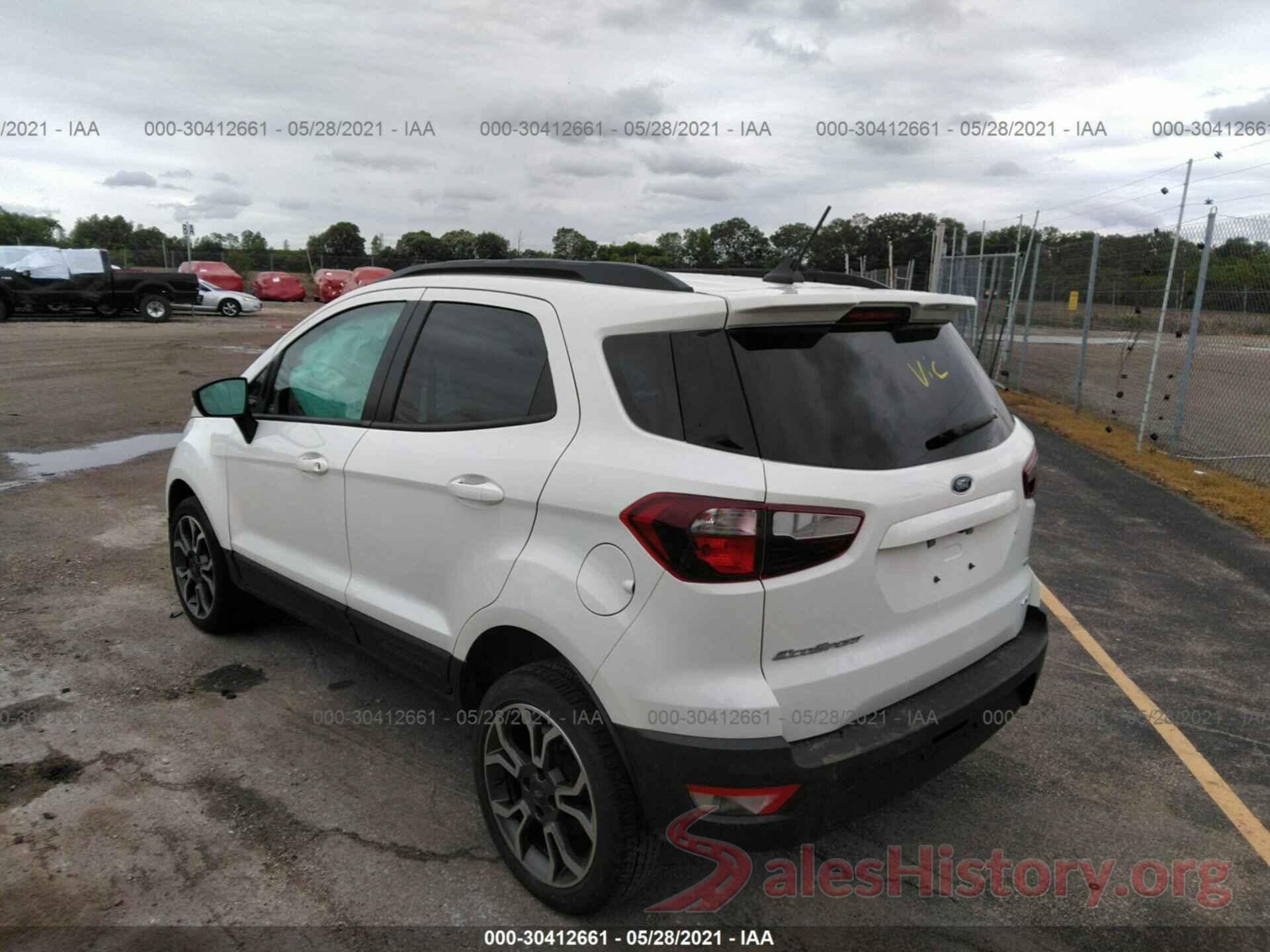 MAJ6S3JL7KC289495 2019 FORD ECOSPORT