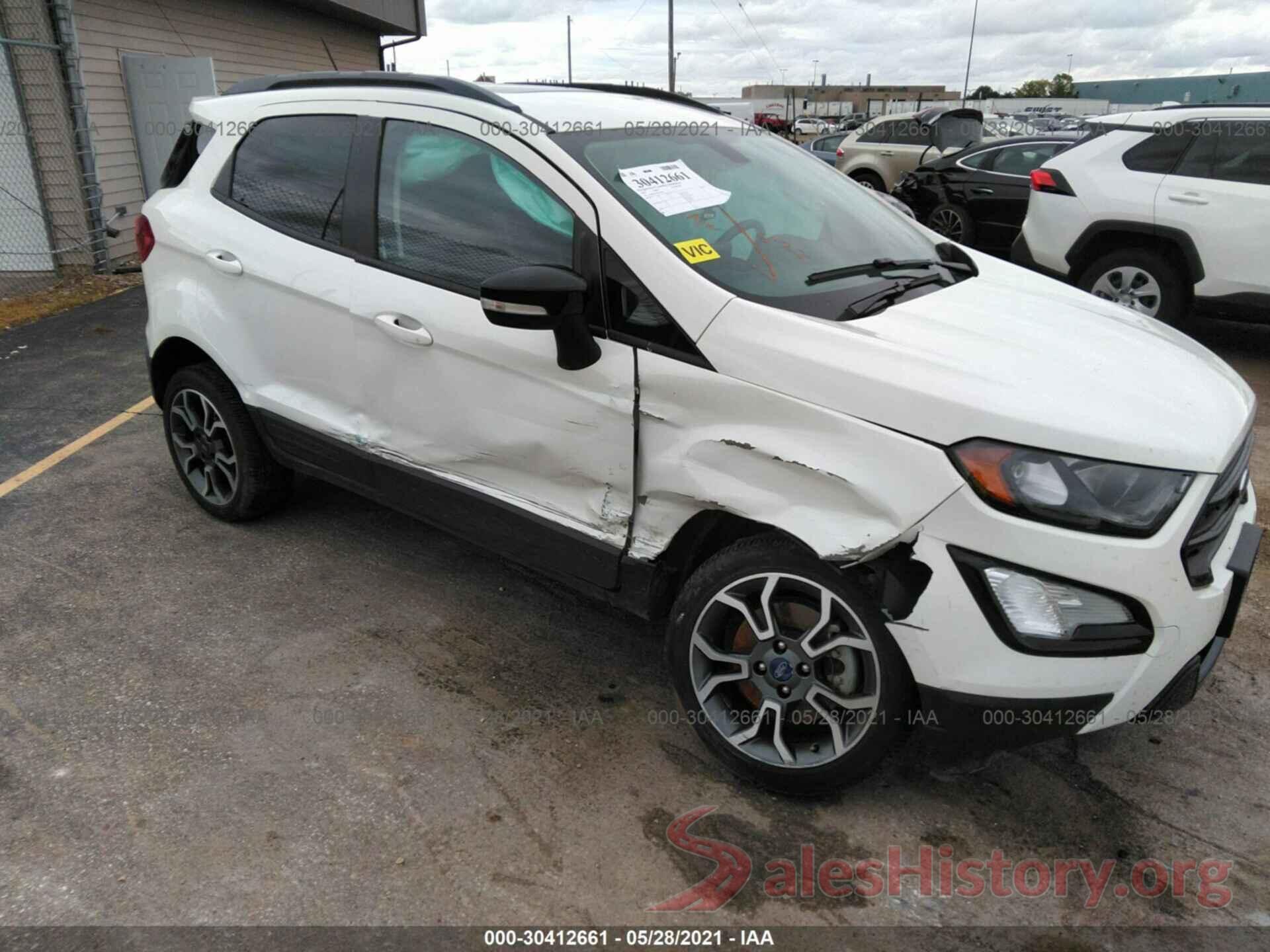 MAJ6S3JL7KC289495 2019 FORD ECOSPORT