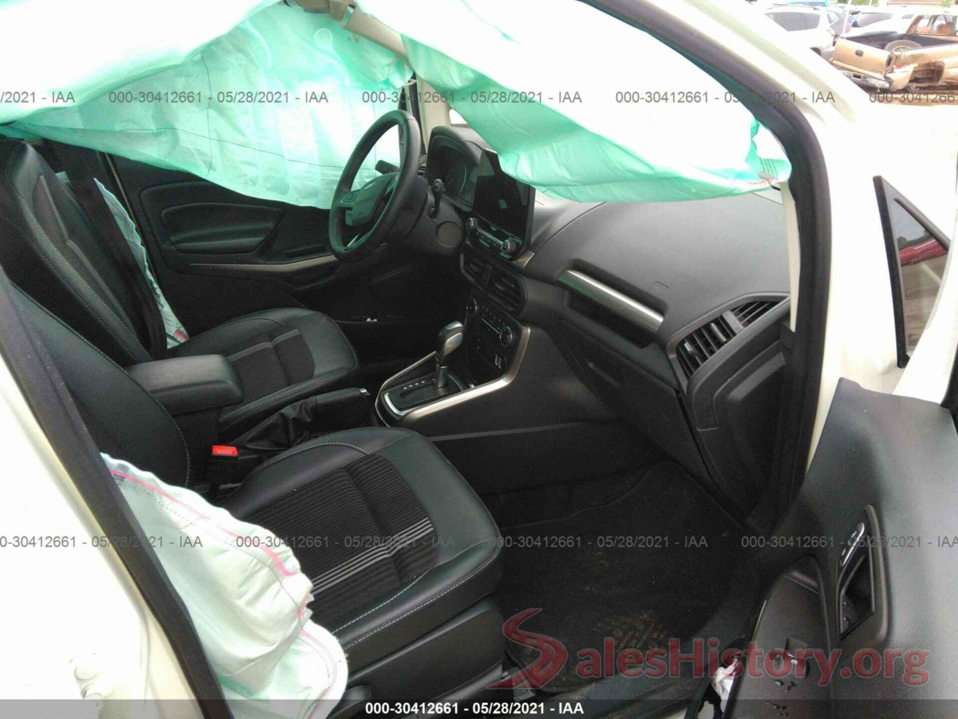 MAJ6S3JL7KC289495 2019 FORD ECOSPORT