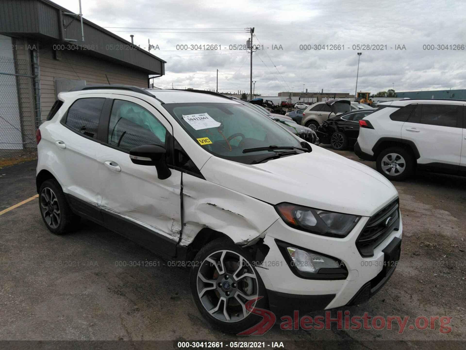 MAJ6S3JL7KC289495 2019 FORD ECOSPORT