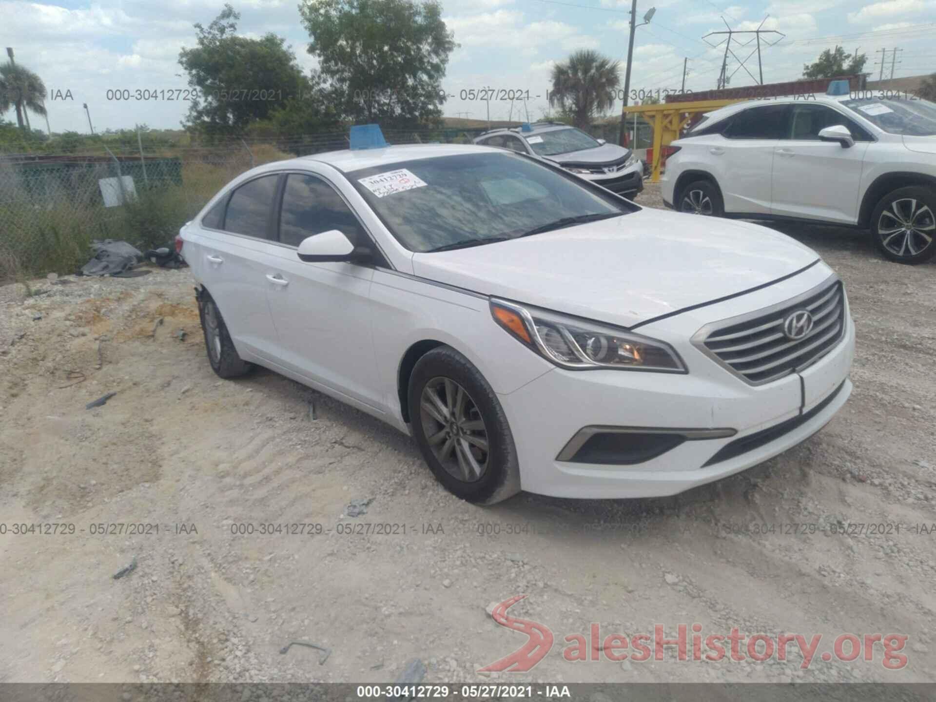 5NPE24AF4GH403342 2016 HYUNDAI SONATA