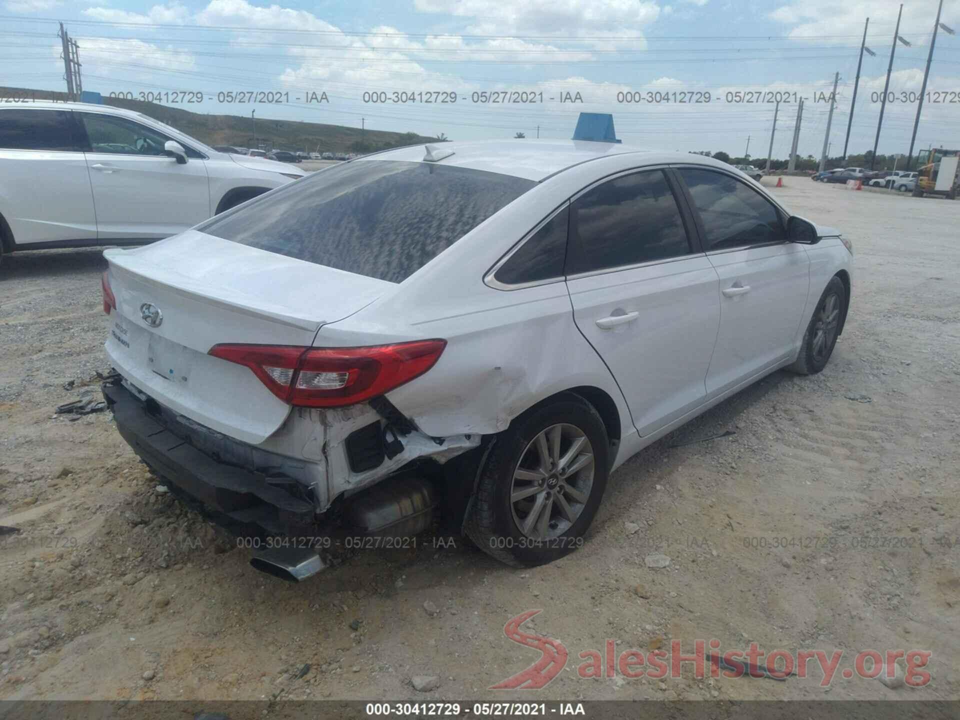 5NPE24AF4GH403342 2016 HYUNDAI SONATA