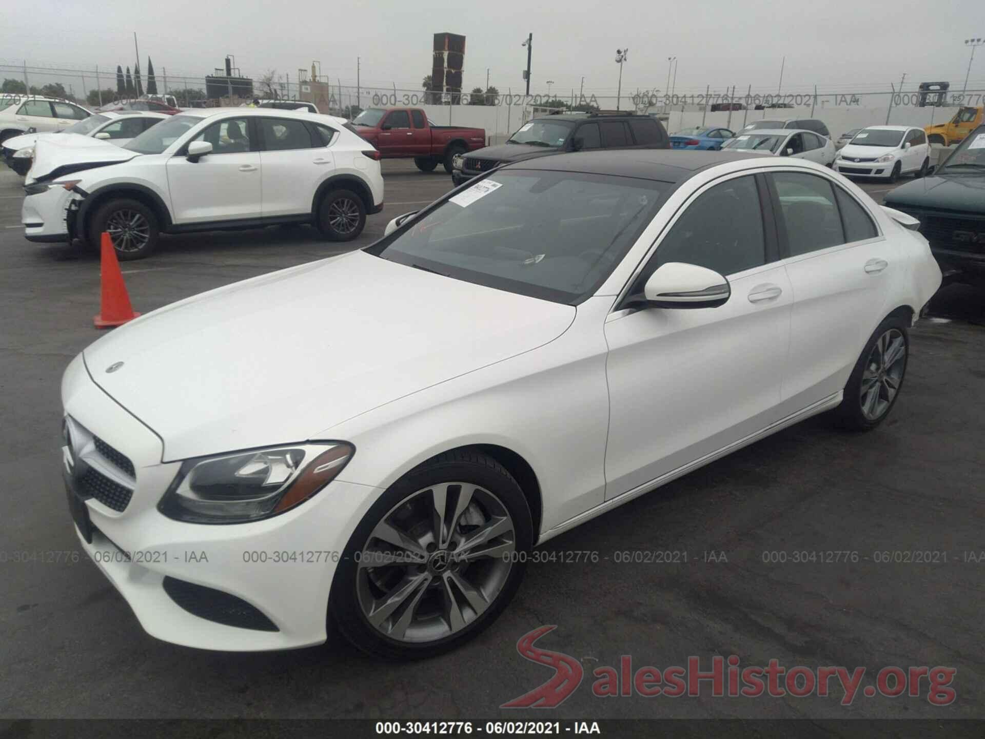 55SWF4JB9JU235076 2018 MERCEDES-BENZ C-CLASS