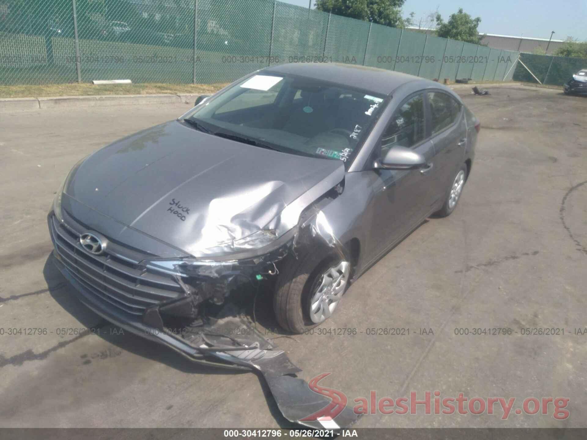 5NPD74LF6KH487053 2019 HYUNDAI ELANTRA