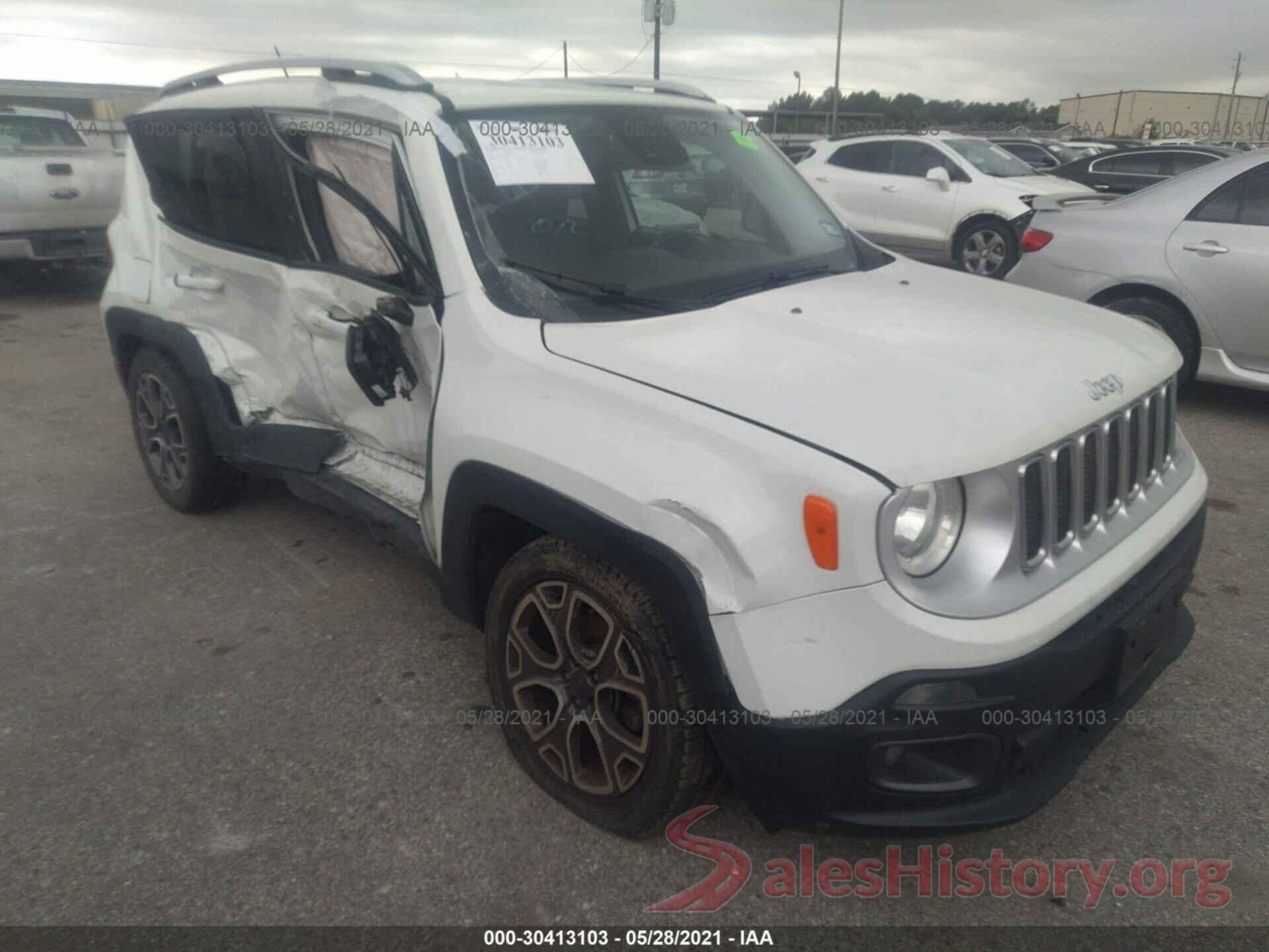 ZACCJADT0GPC62173 2016 JEEP RENEGADE