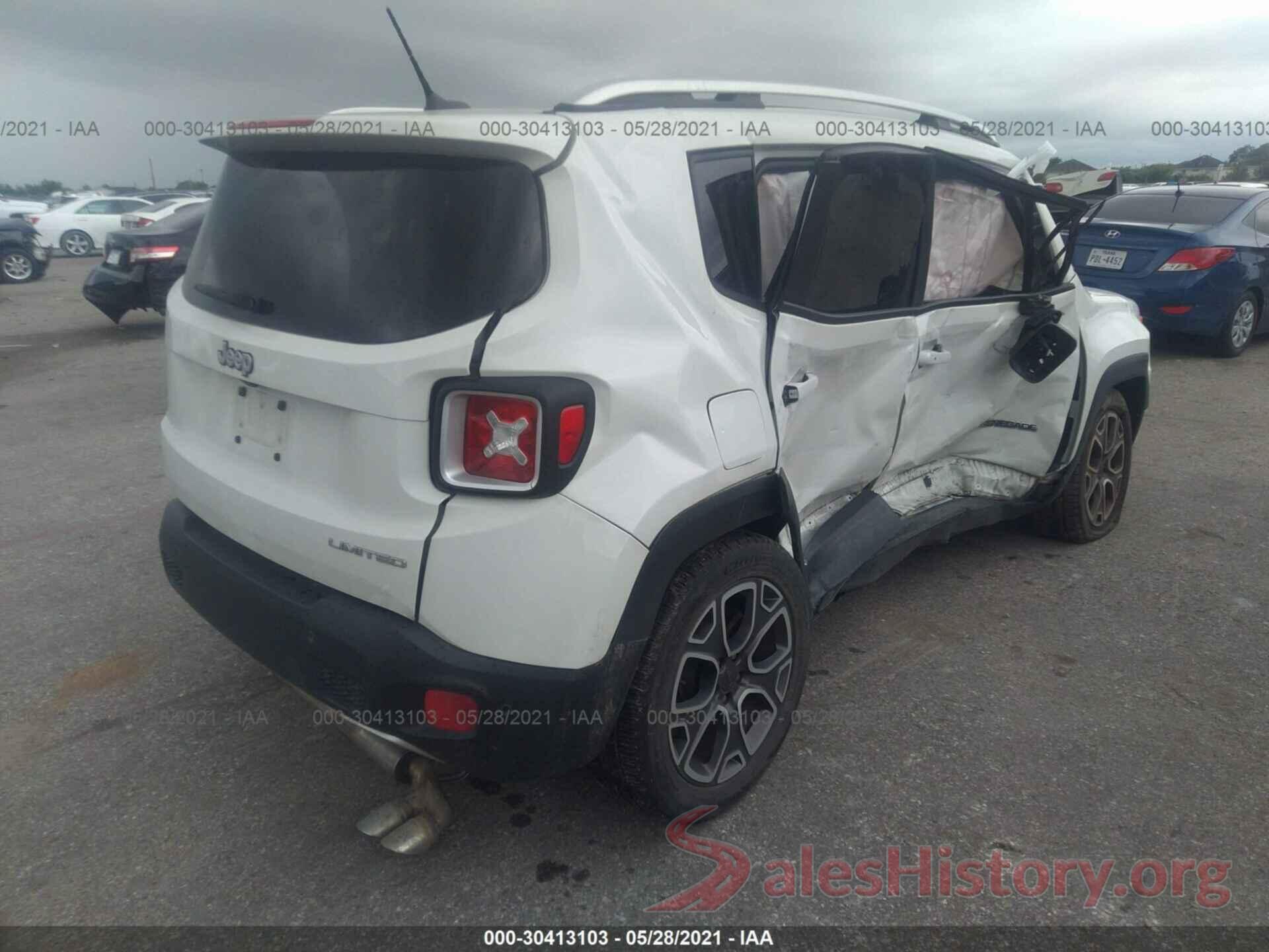 ZACCJADT0GPC62173 2016 JEEP RENEGADE