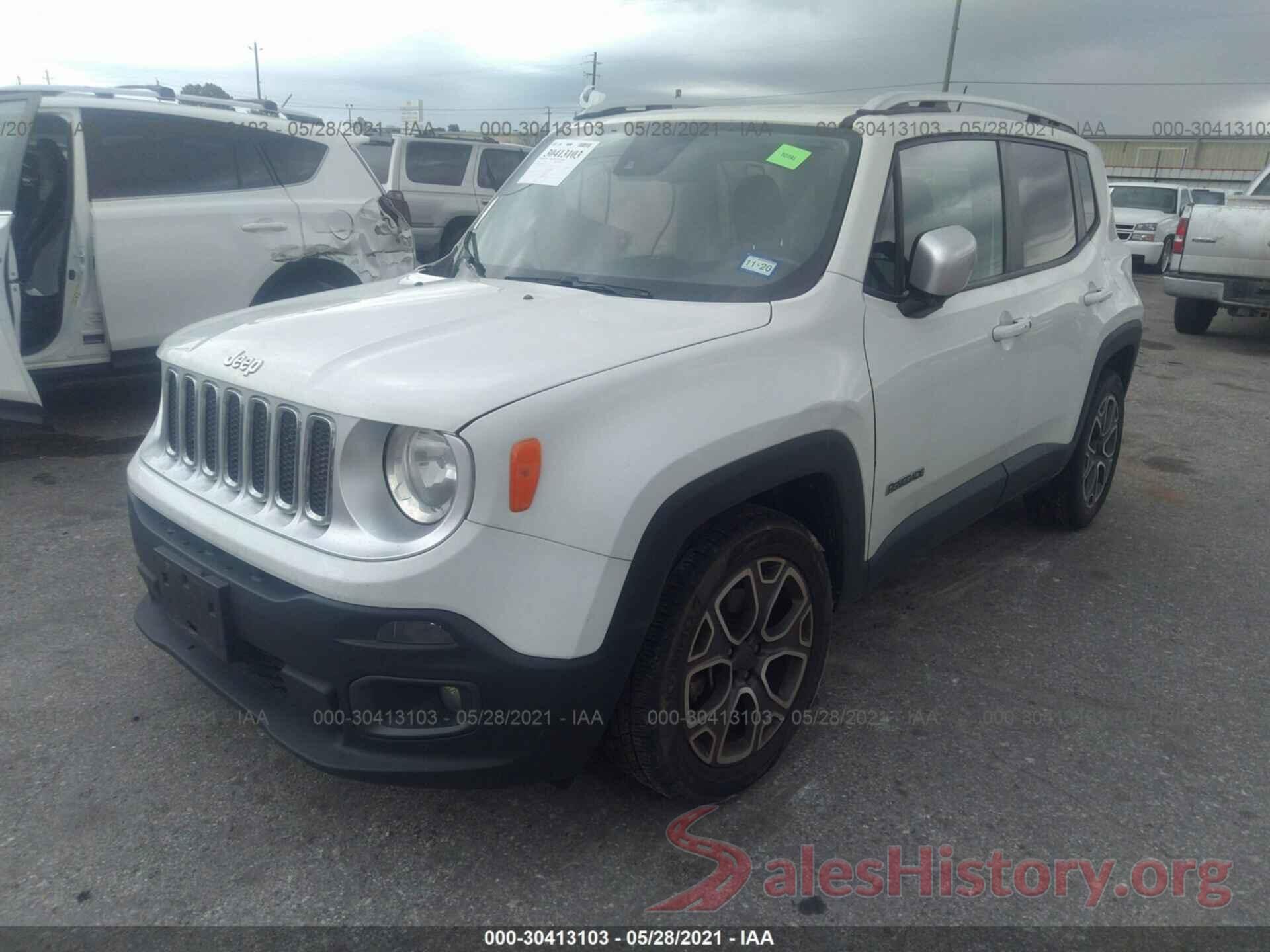 ZACCJADT0GPC62173 2016 JEEP RENEGADE