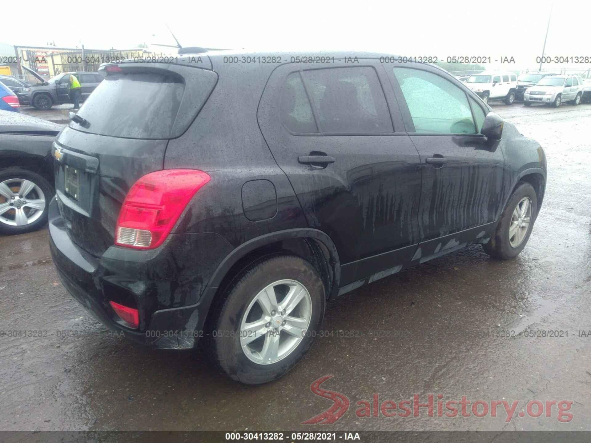 KL7CJKSB6LB079507 2020 CHEVROLET TRAX