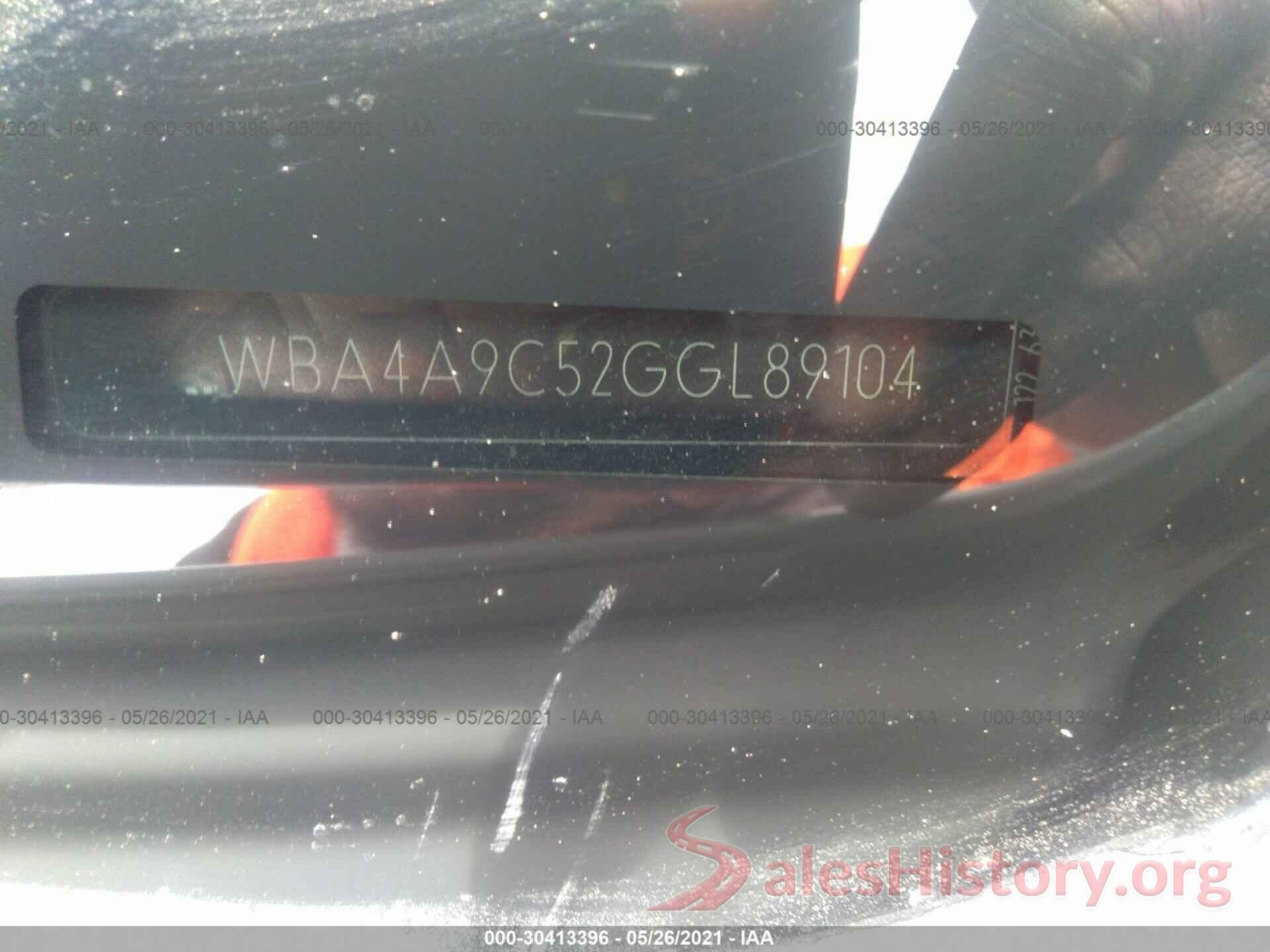 WBA4A9C52GGL89104 2016 BMW 4 SERIES