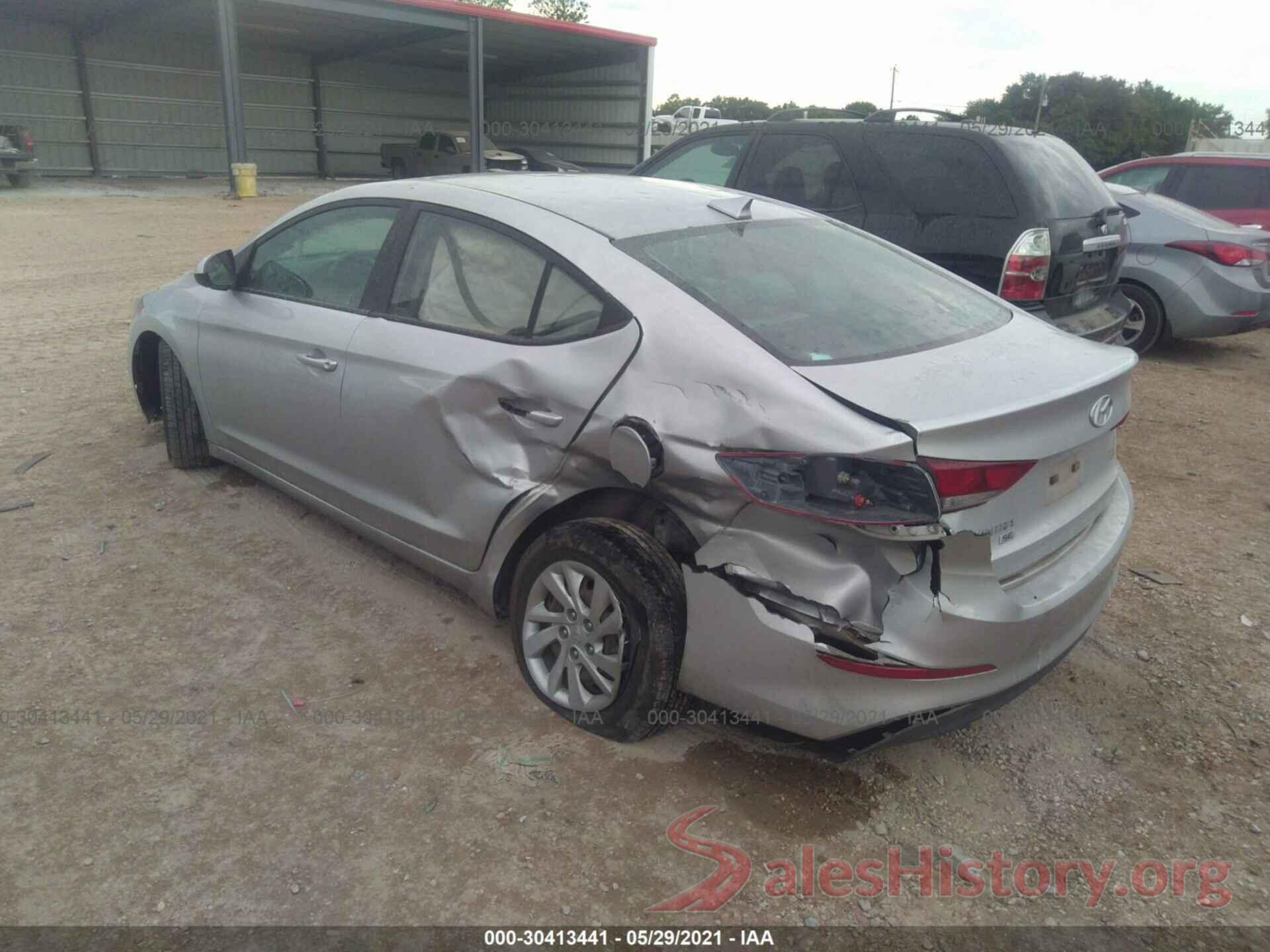 5NPD74LF0HH081813 2017 HYUNDAI ELANTRA