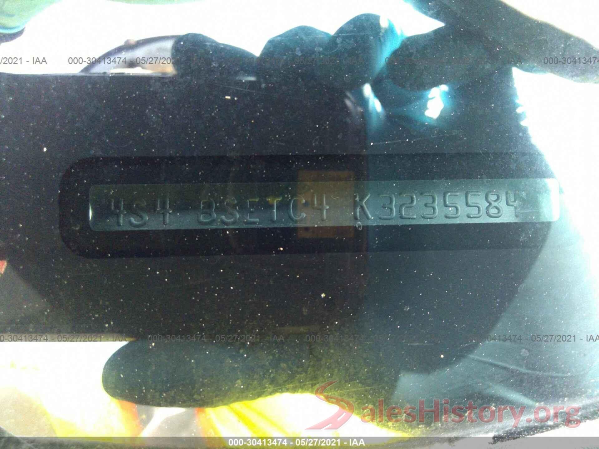 4S4BSETC4K3235584 2019 SUBARU OUTBACK