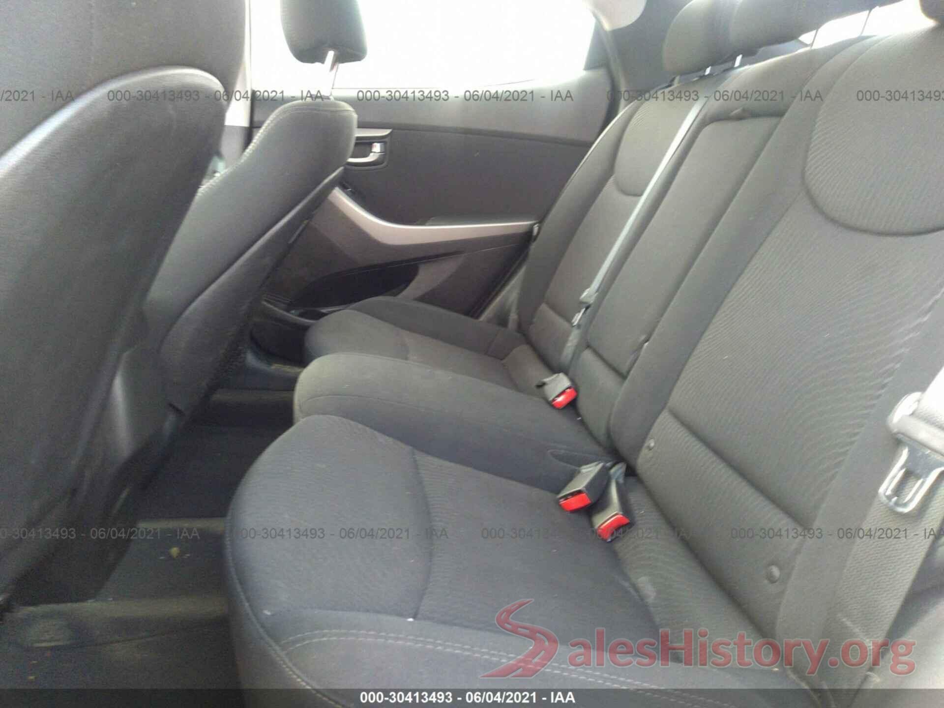 5NPDH4AE5GH790520 2016 HYUNDAI ELANTRA