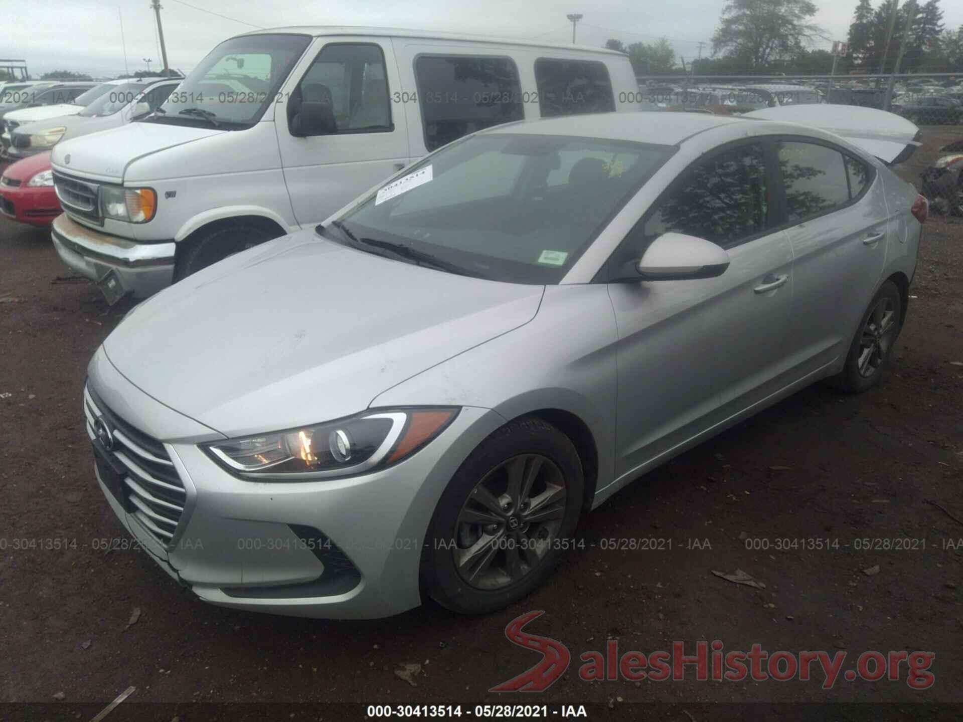 5NPD84LF5JH312403 2018 HYUNDAI ELANTRA