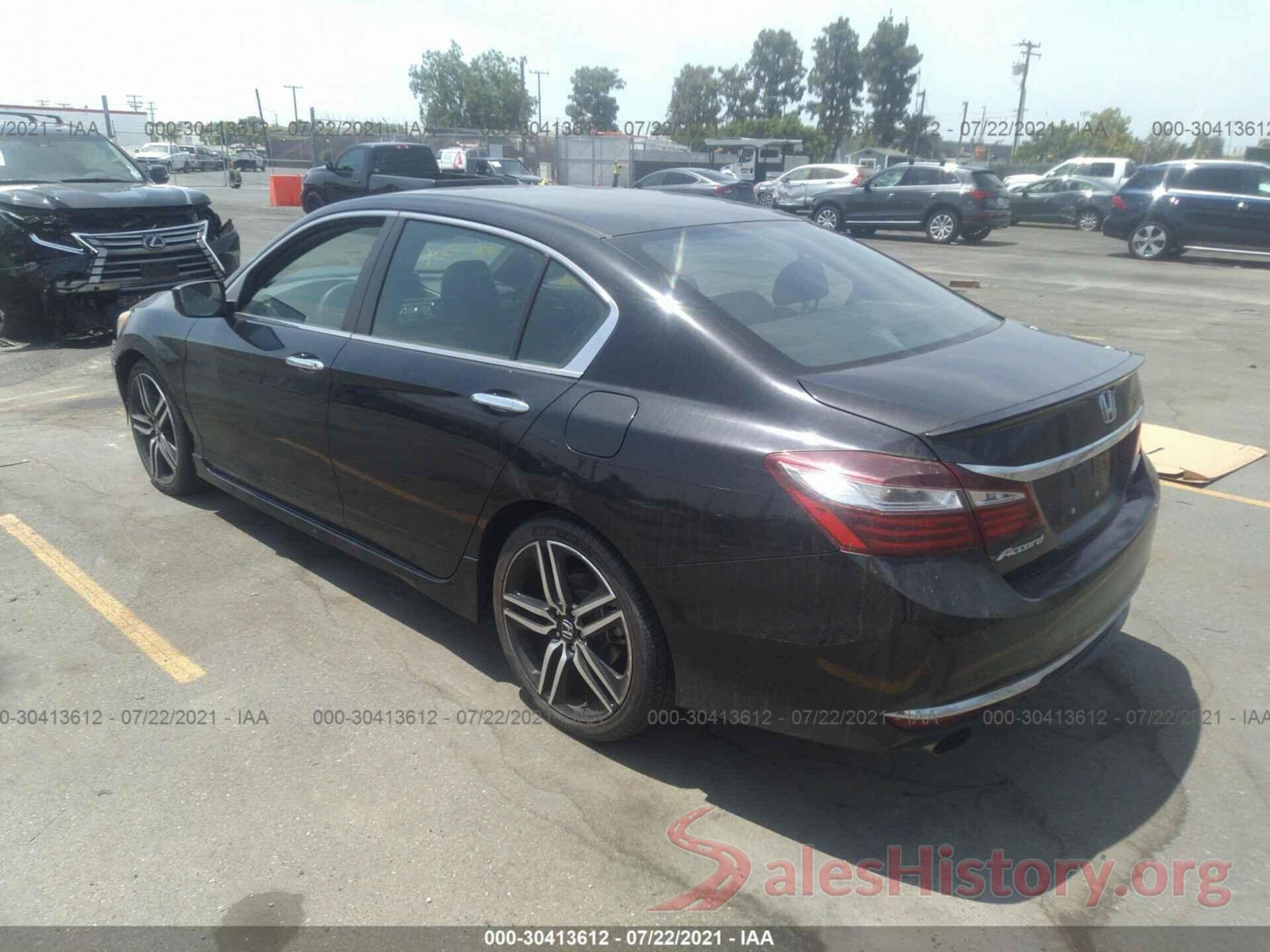 1HGCR2F51GA175932 2016 HONDA ACCORD SEDAN