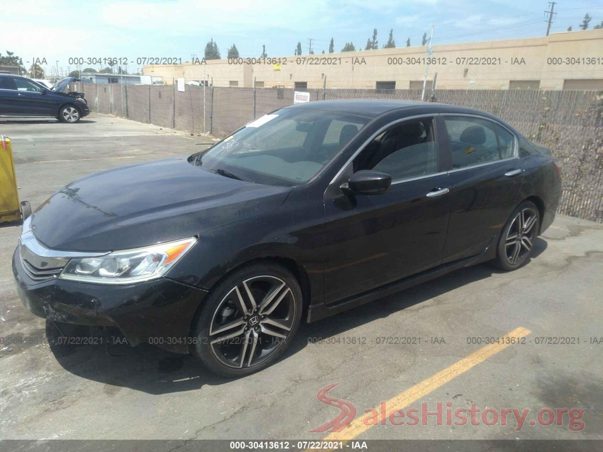 1HGCR2F51GA175932 2016 HONDA ACCORD SEDAN