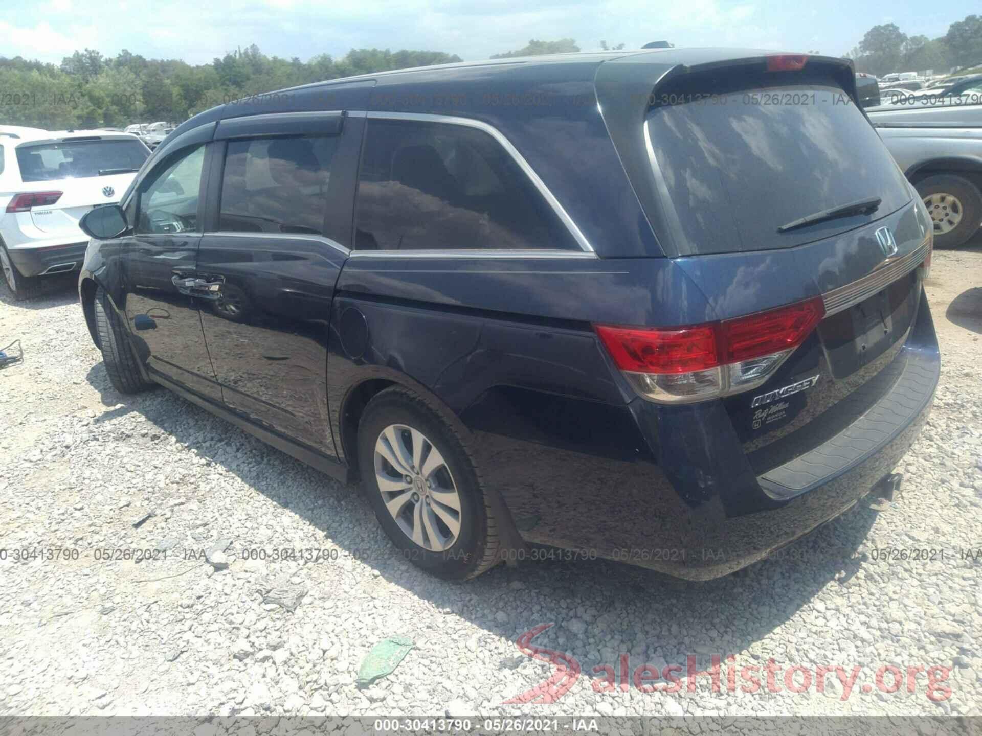 5FNRL5H69GB001616 2016 HONDA ODYSSEY