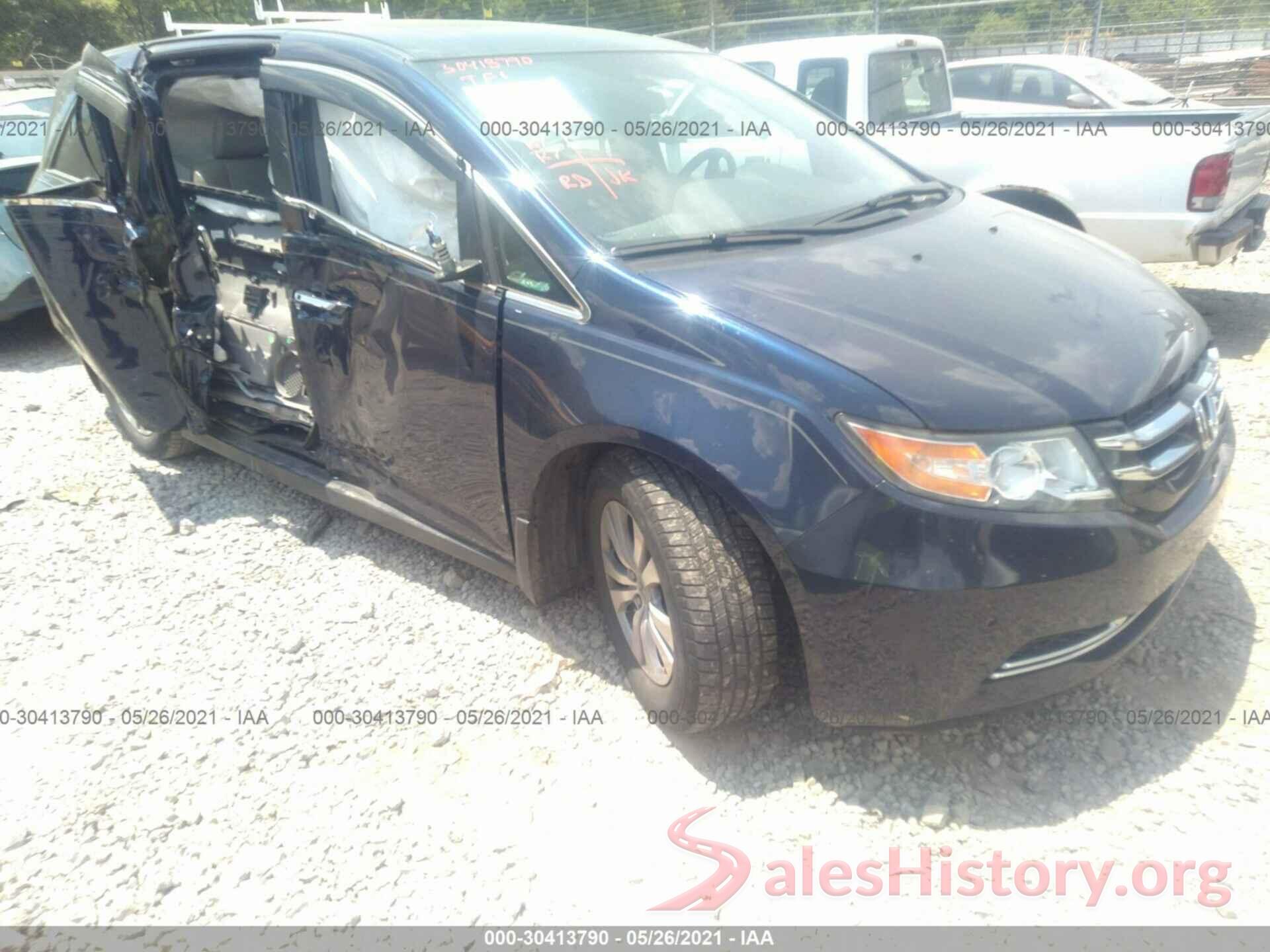 5FNRL5H69GB001616 2016 HONDA ODYSSEY